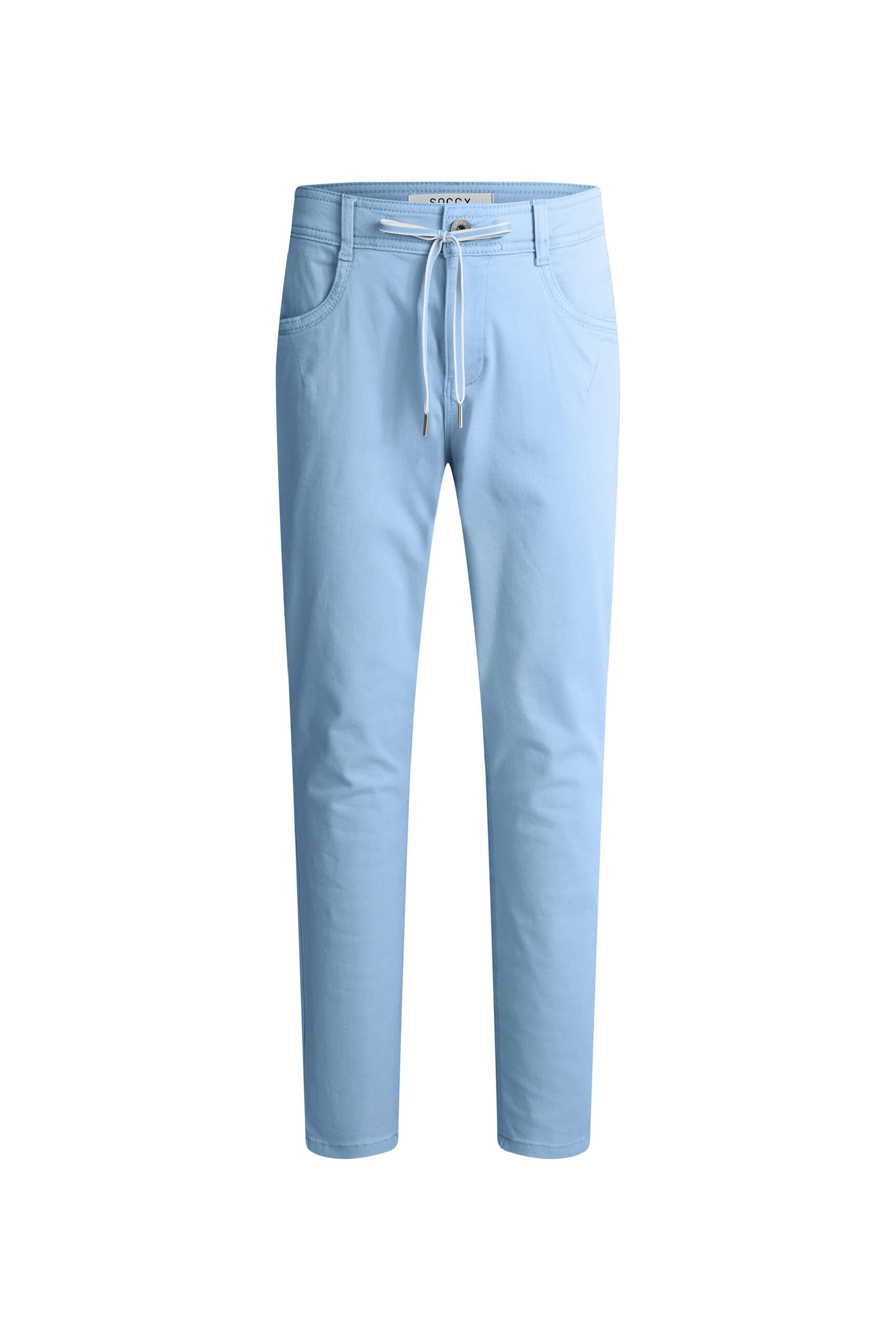 SOCCX Comfort-fit-Jeans mit verkürztem Bein