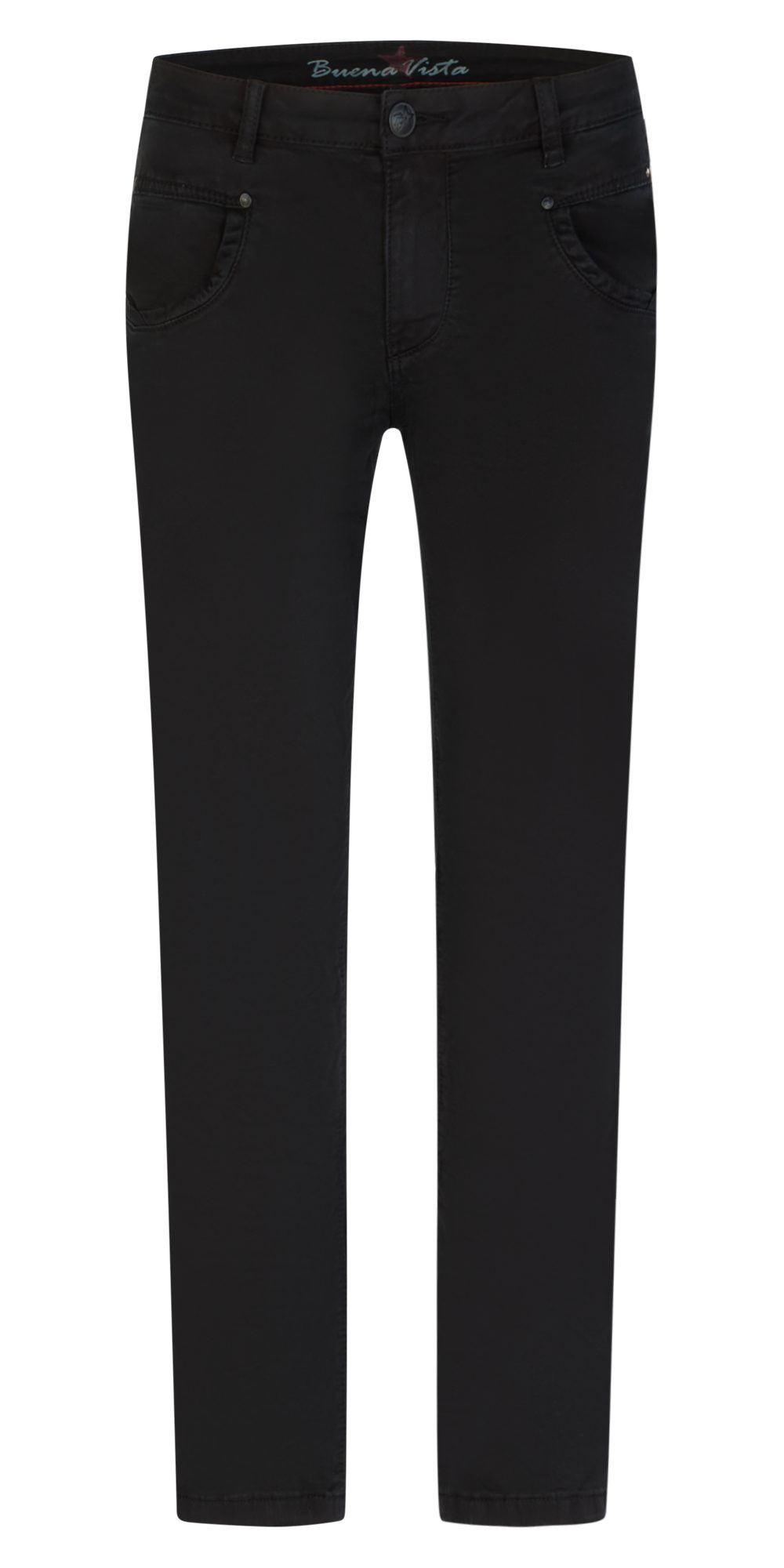Buena Vista Stretch-Jeans BUENA VISTA ANNA C STRAIGHT CROPPED black 888 B5889 4141.014 - Stretch
