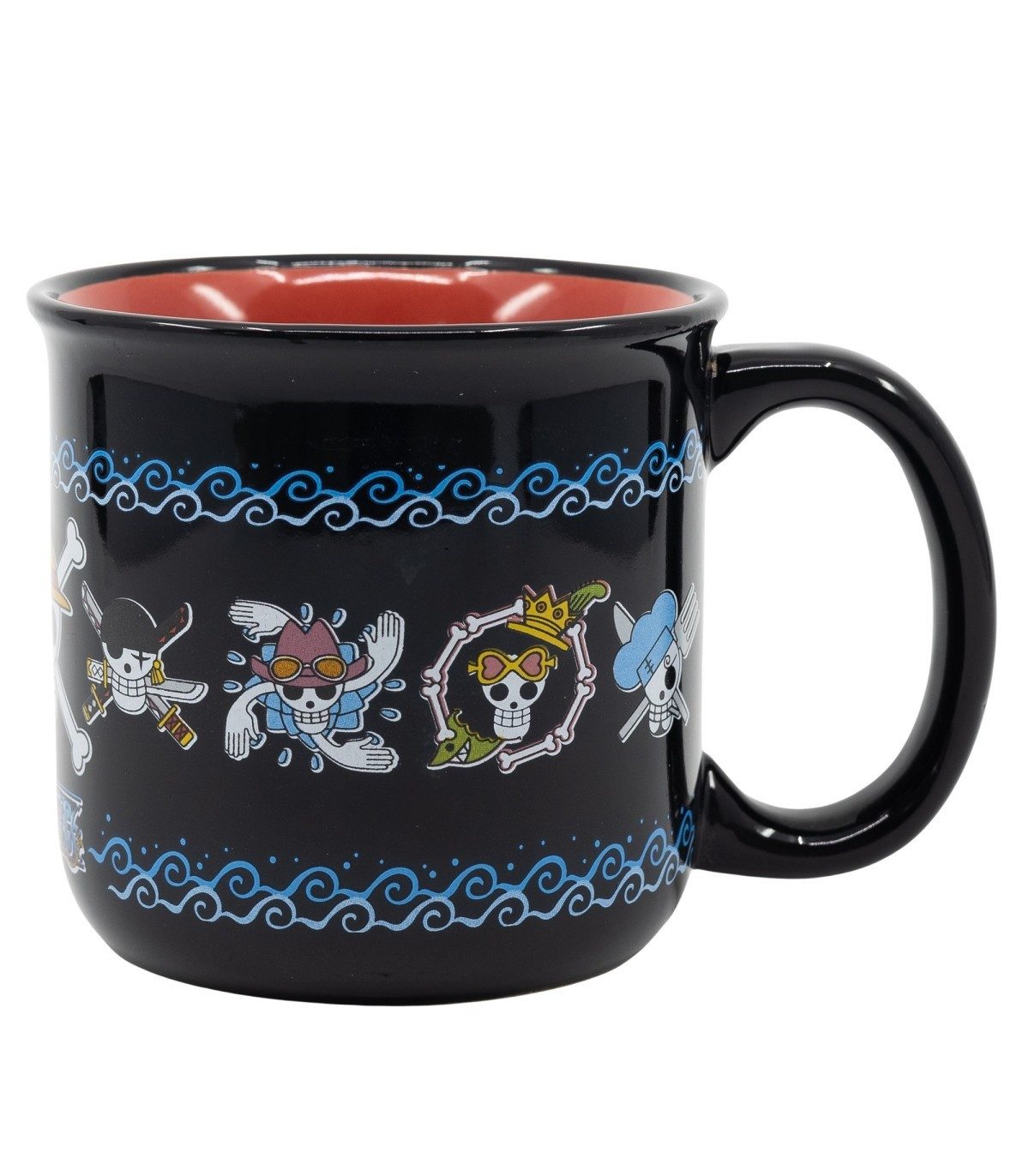 One Piece Tasse Anime Tasse 400 ml Keramik Frühstücksbecher mit Geschenkbox, Keramik