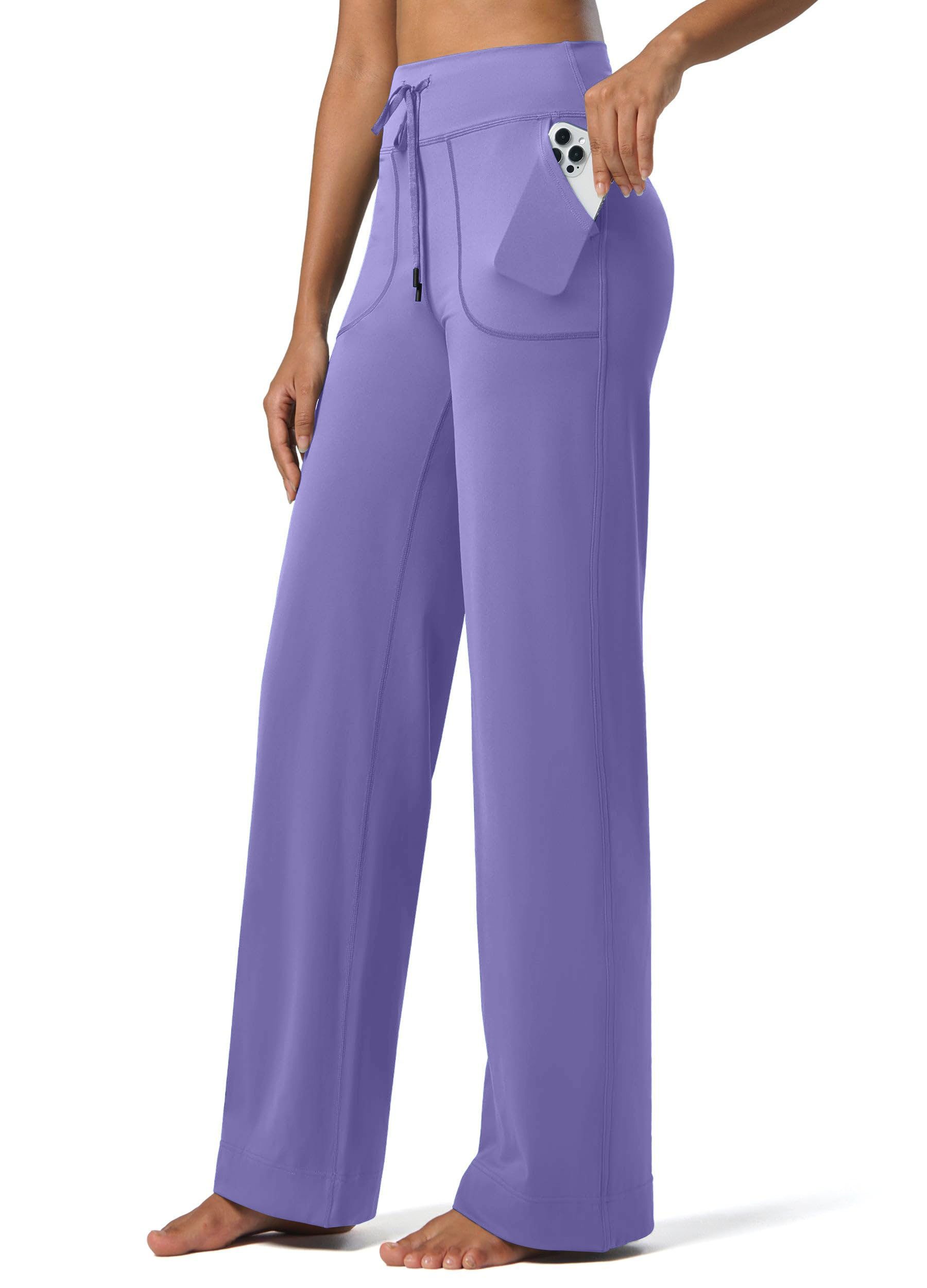 YI Schlaghose Yogahose Damen Flare Leggings Jogginghose Hohe Elegante Schla günstig online kaufen