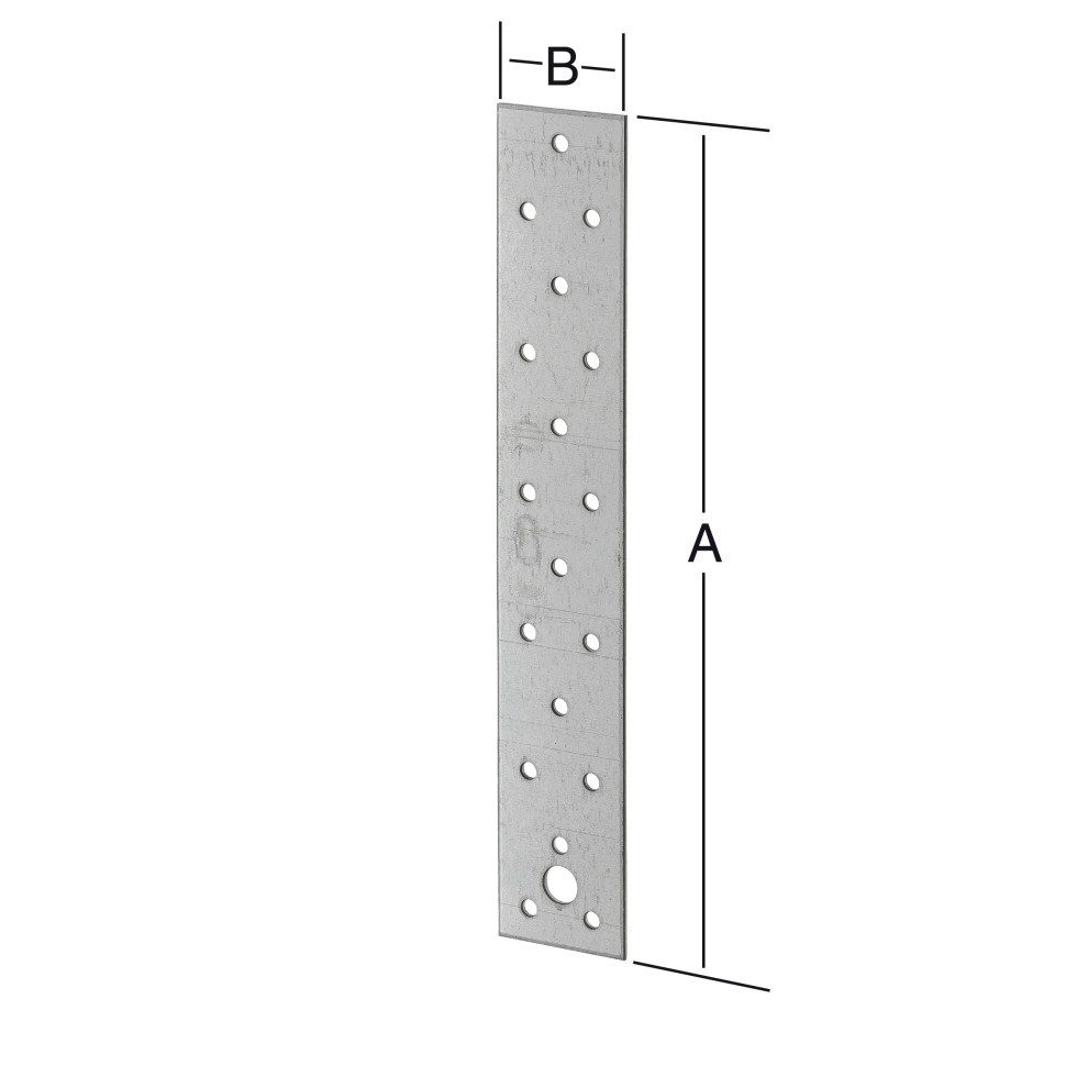 Vormann Flachverbinder Vormann Streifen-Flachverbinder sendzimir verzinkt