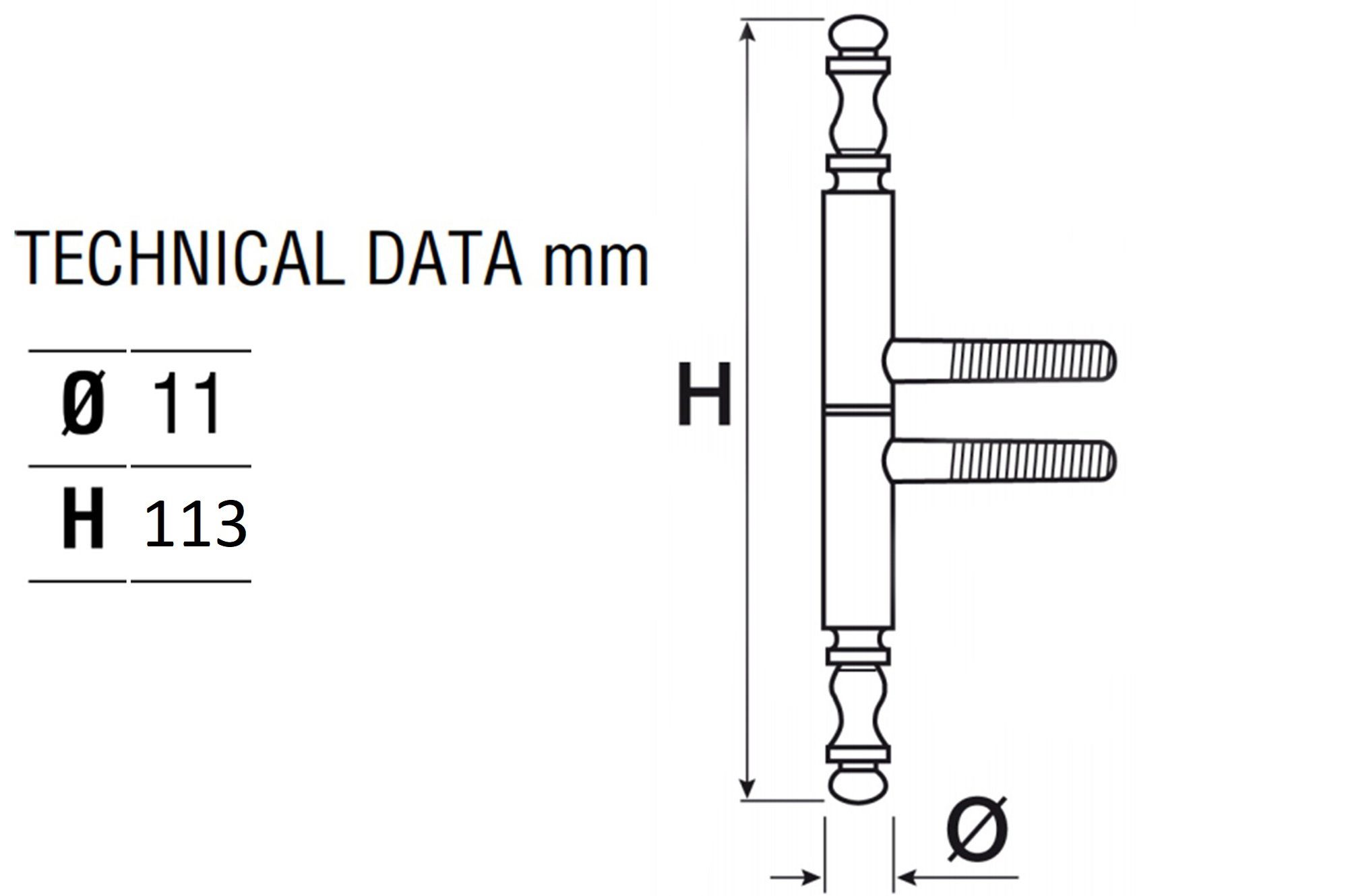 Möbelbeschlag Tür-Scharnier IHC Einbohrbänder Scharniere Türband (2 St) Aufschraubband
