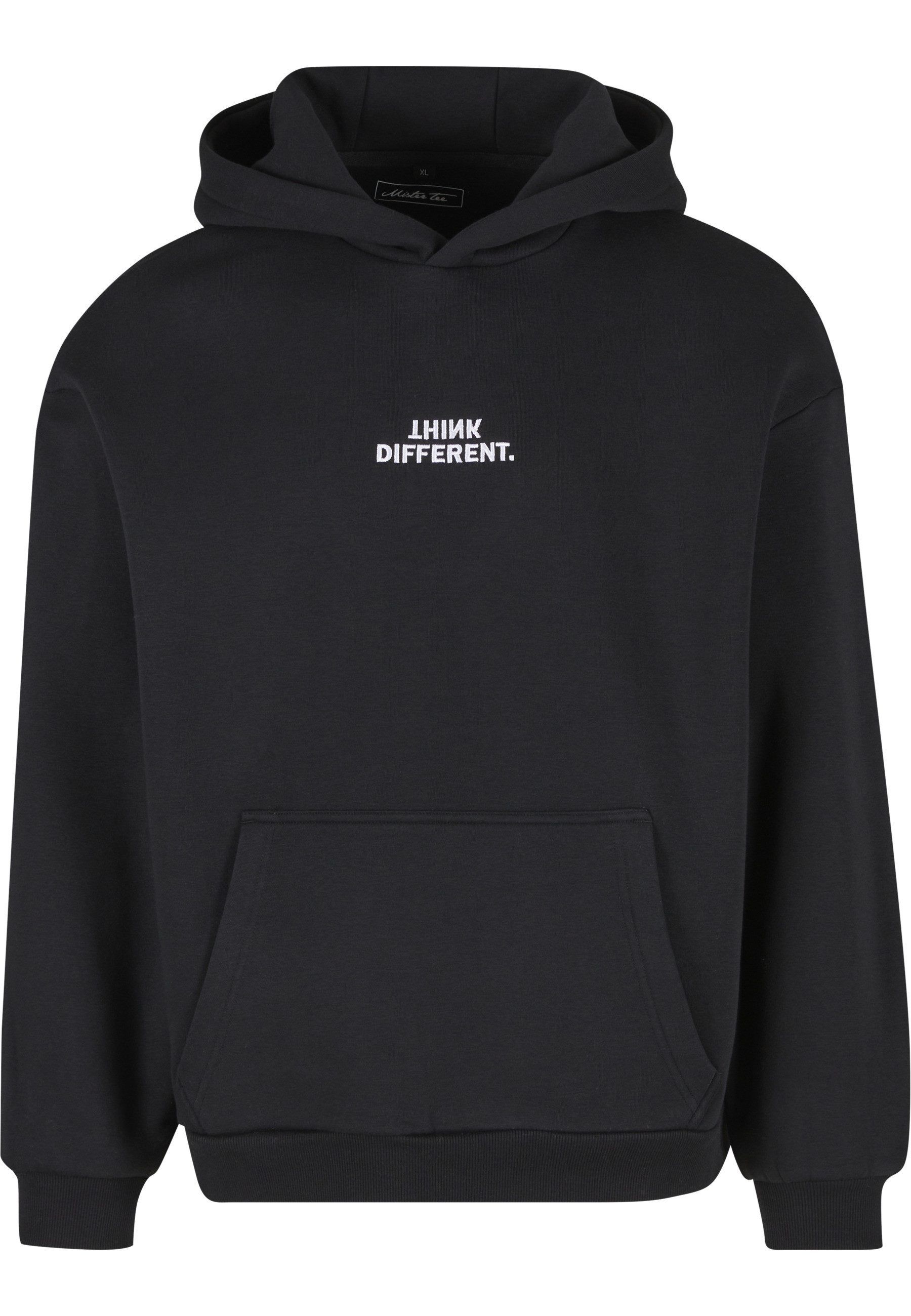 MisterTee Kapuzenpullover MisterTee Think Different EMB Fluffy Hoody (1-tlg)