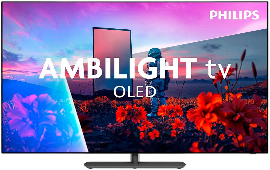 Philips 48OLED811/12 OLED-Fernseher (121 cm/48 Zoll, 4K Ultra HD, Smart-TV)