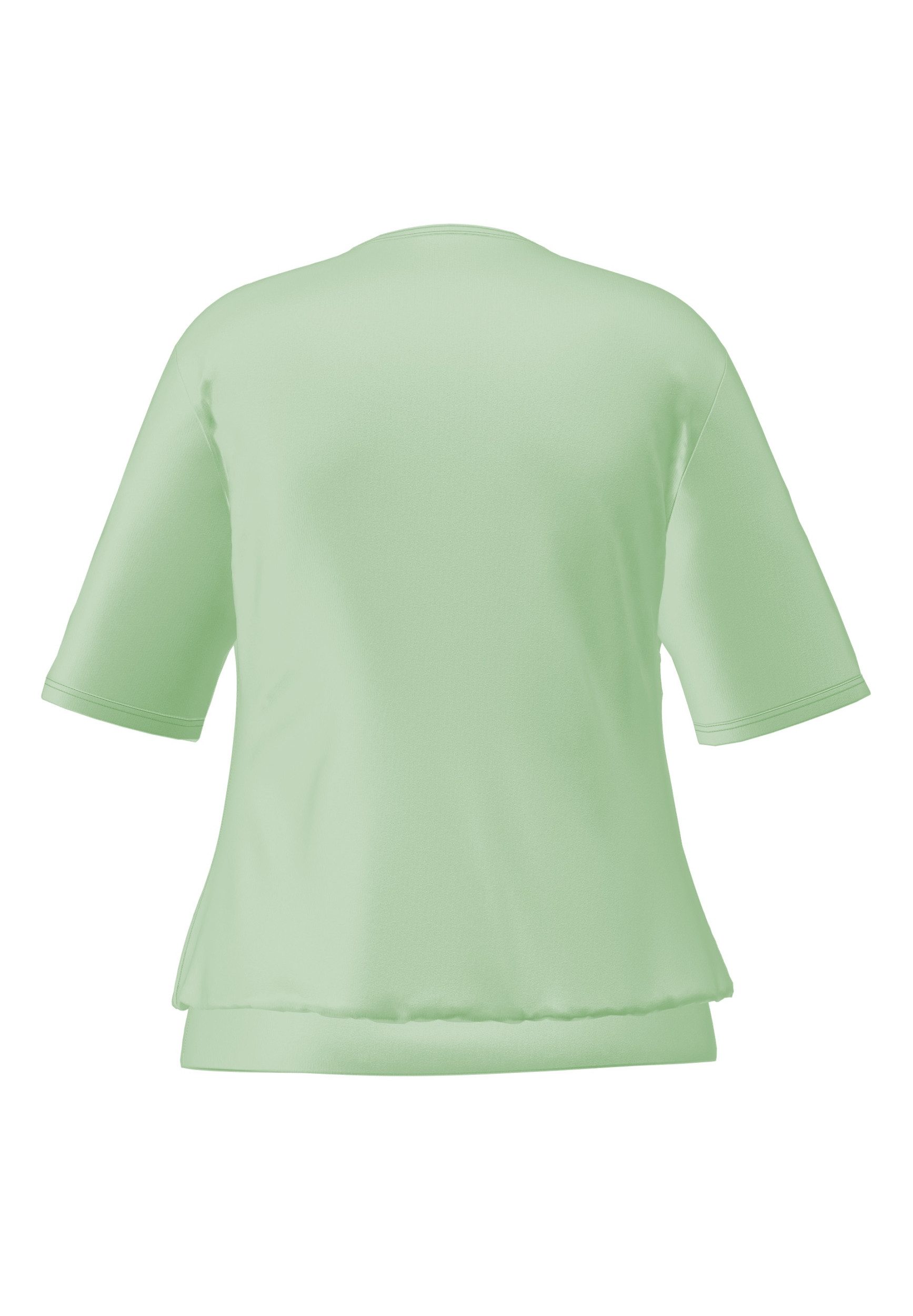 FRANK WALDER Blusenshirt - Damen Blusenshirt mit eleganter Faltenpartie