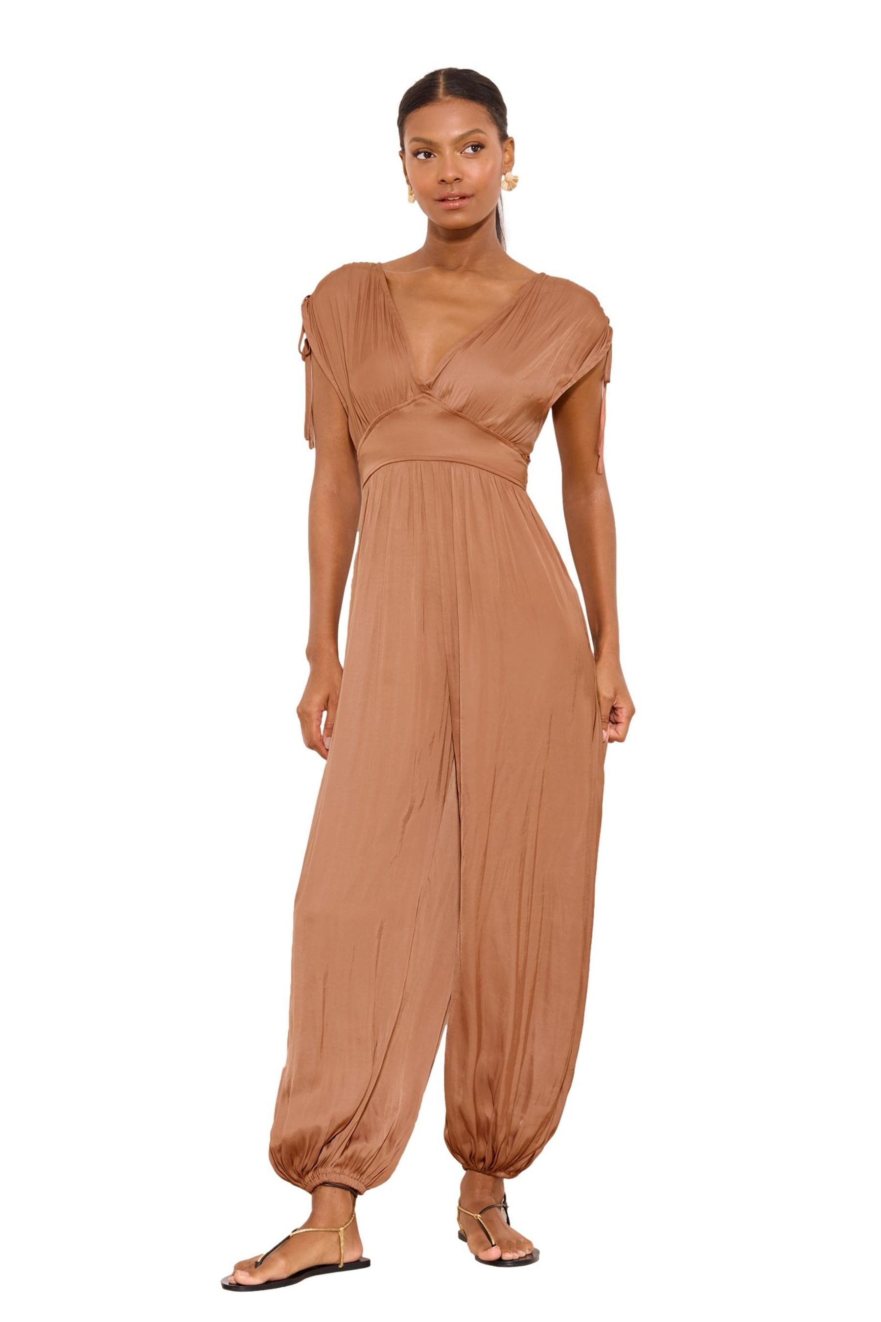 Jumpsuit Lipsy Ärmelloser Jumpsuit mit Ballonhose