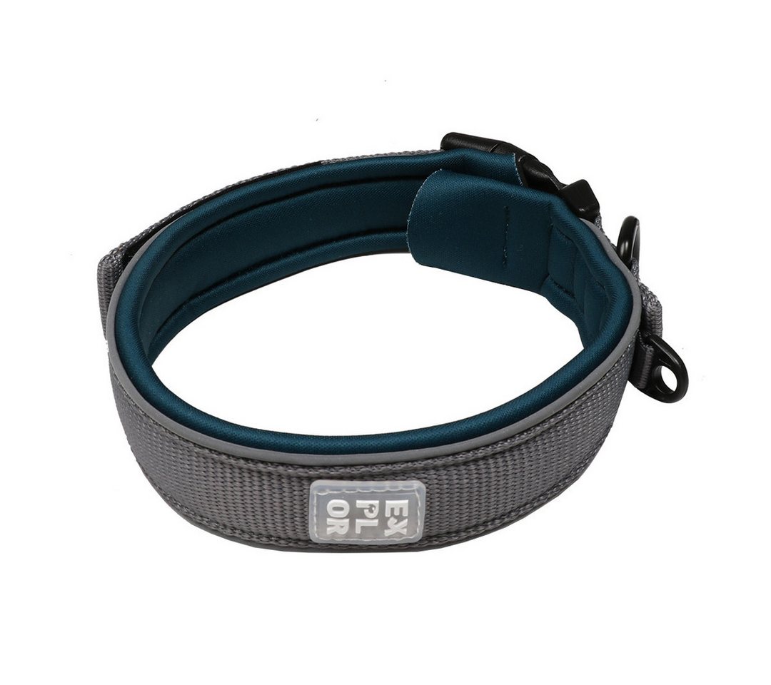 Thumbnail - DUVO+ Hunde-Halsband Duvoplus EXPLOR Ultimate Fit Comfy Halsband Classic - petrol blue
