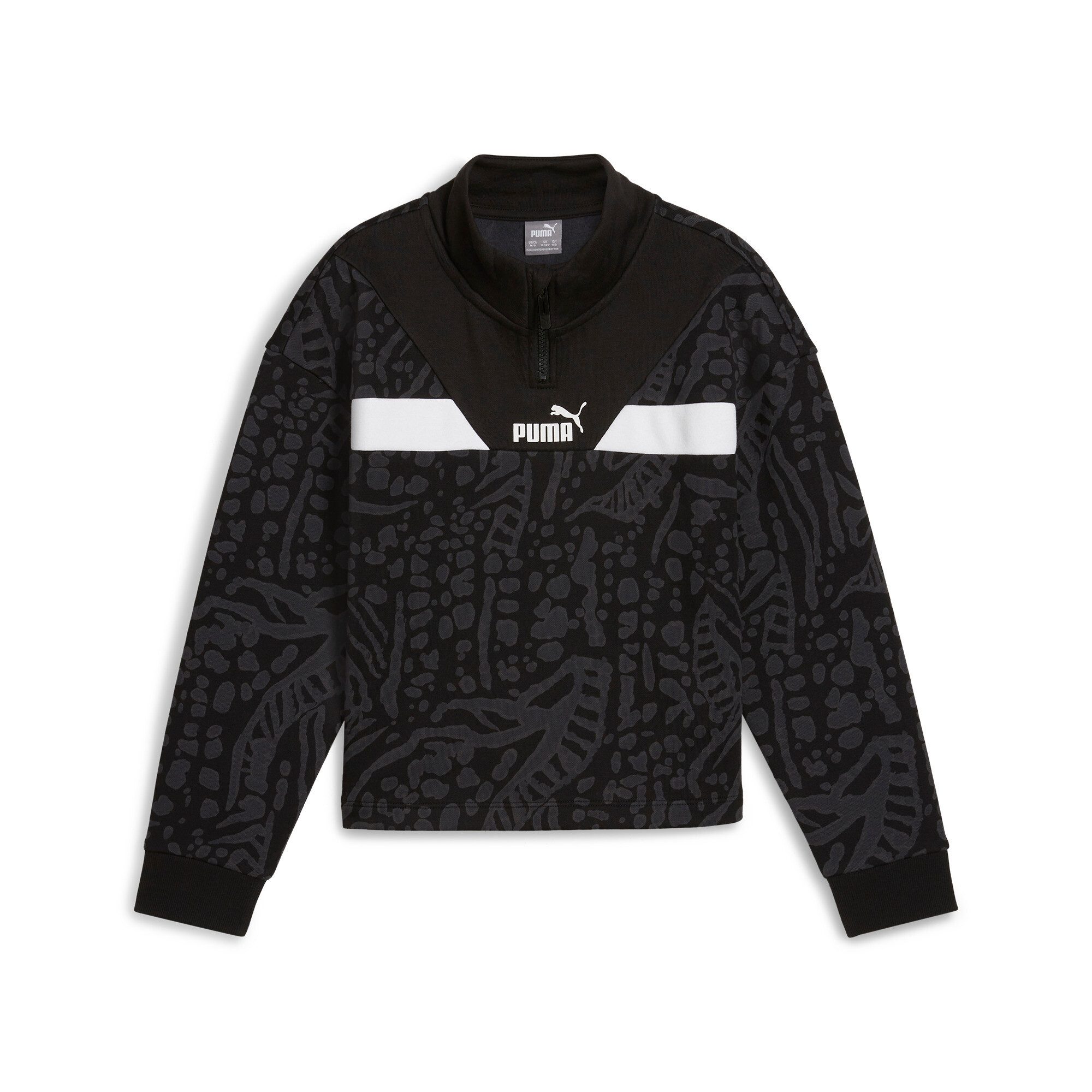 PUMA Kapuzensweatshirt POWER HYPERNATURAL AOP HALF-ZIP günstig online kaufen