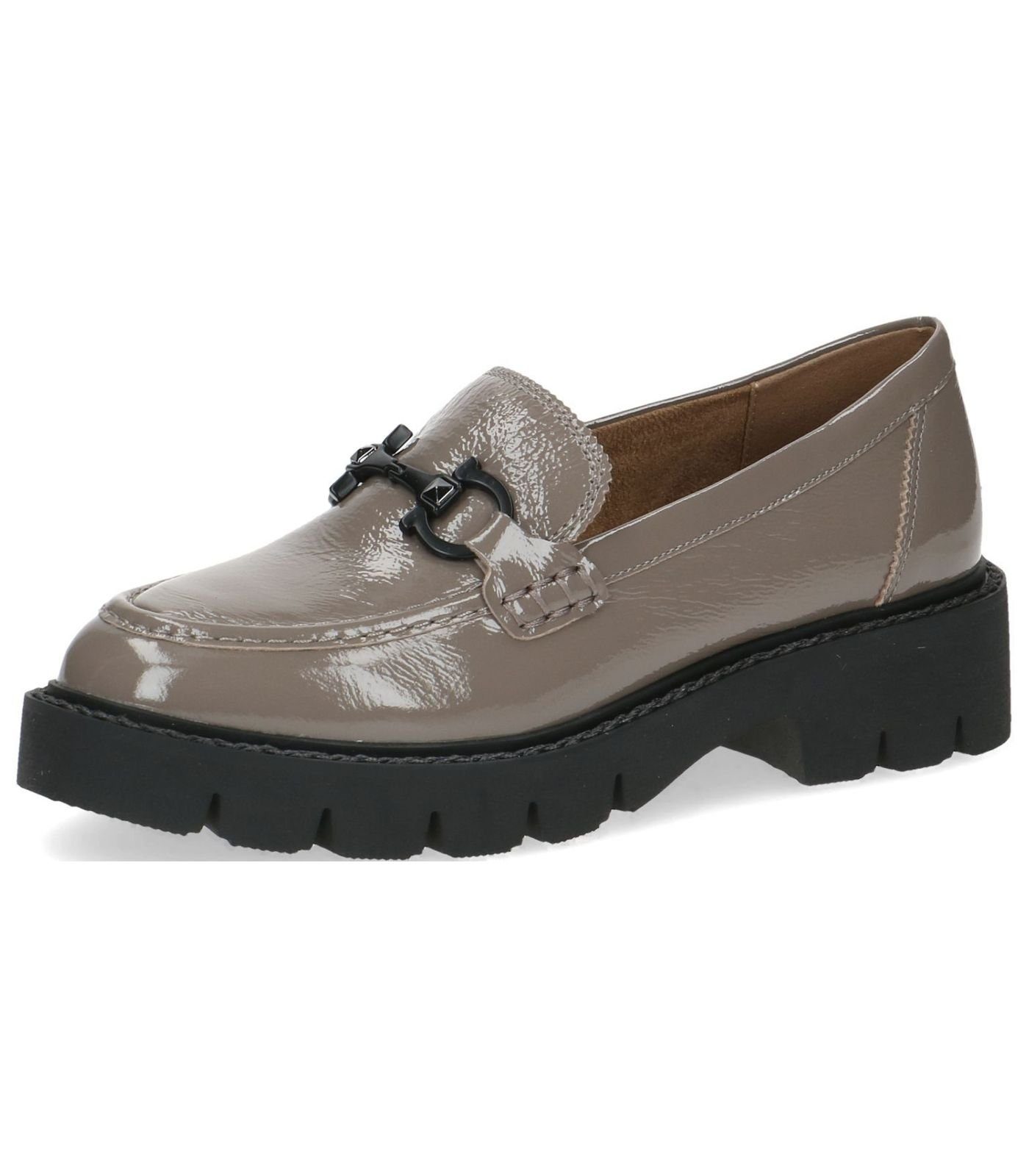 MAURY dames loafer Atomic gepollierd leder bruin MAURY dames loafer Atomic gepollierd leder bruin