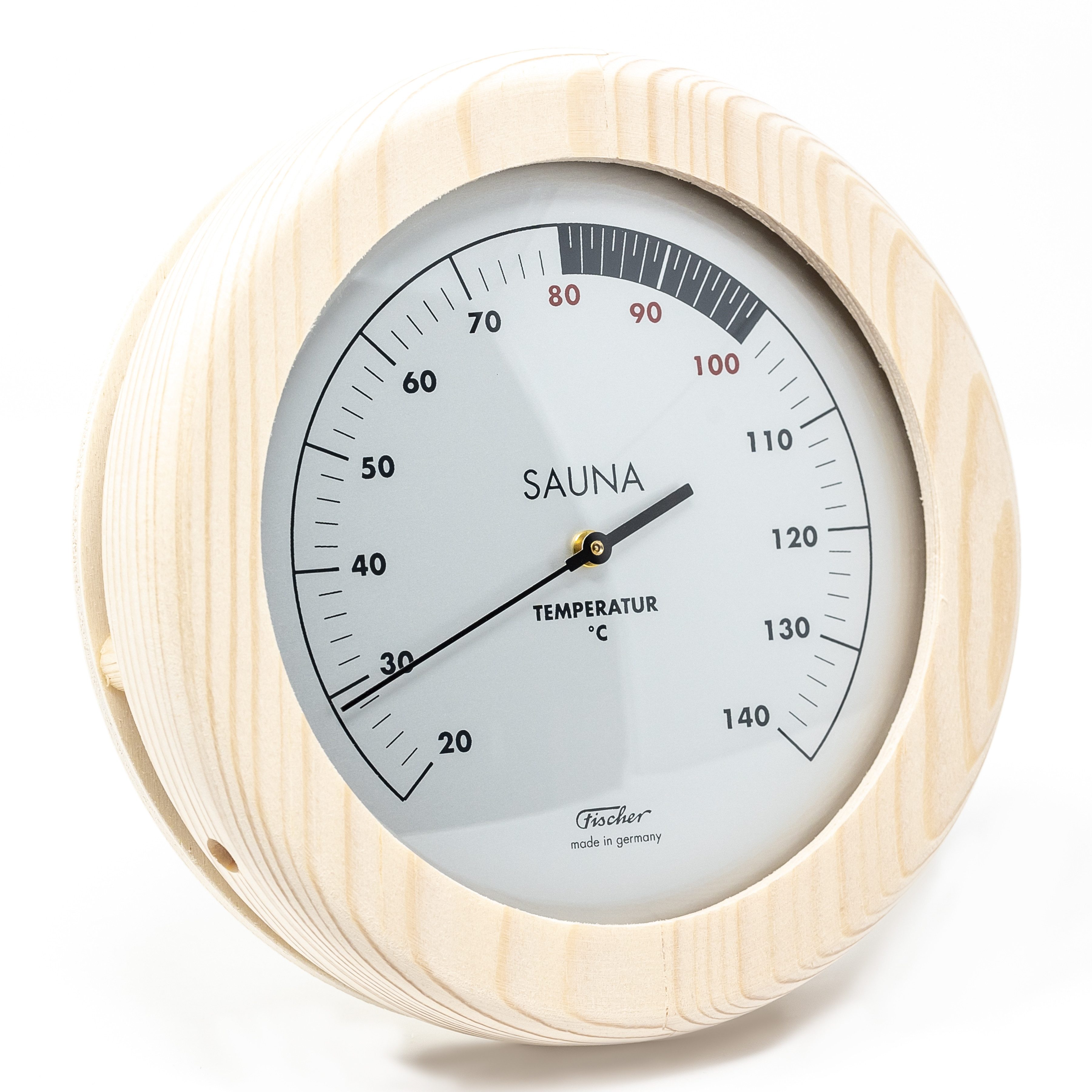 Raumthermometer Fischer 196T-03 Sauna-Thermometer Made in Germany