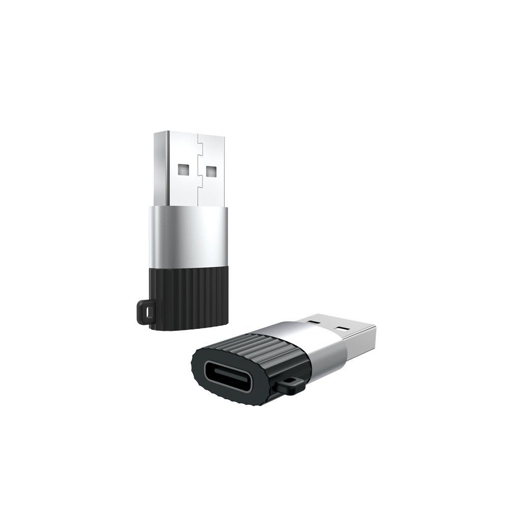 XO Adapter Typ-C Buchse auf USB wandelt USB-C zu USB Port Smartphone-Adapter