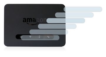 Savvies Schutzfolie für Amazon Echo Connect, Displayschutzfolie, 6 Stück, Folie klar