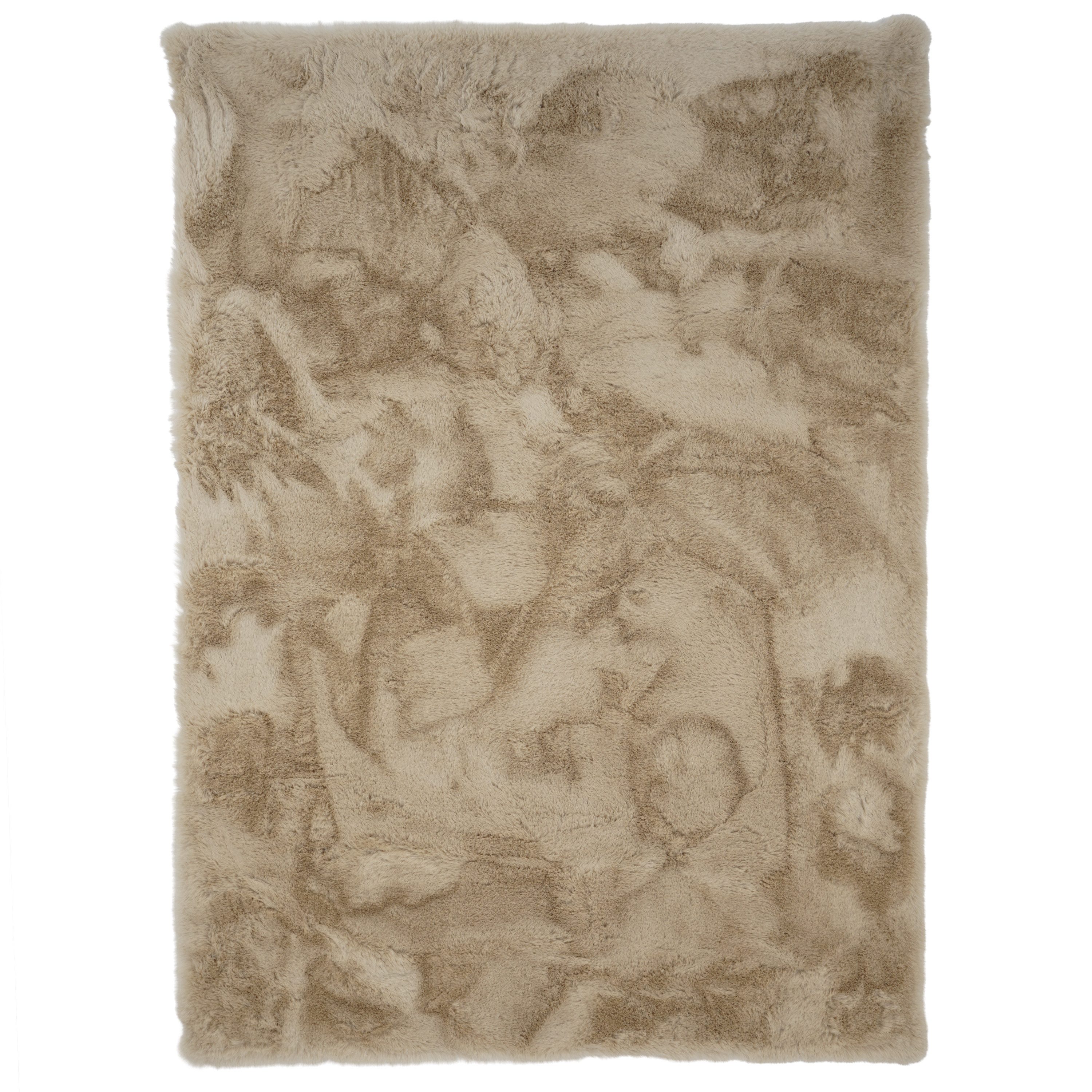 Consilio Concept Fellteppich Teppich Hasenfell Imitat HEAVEN Fell Hochflor günstig online kaufen