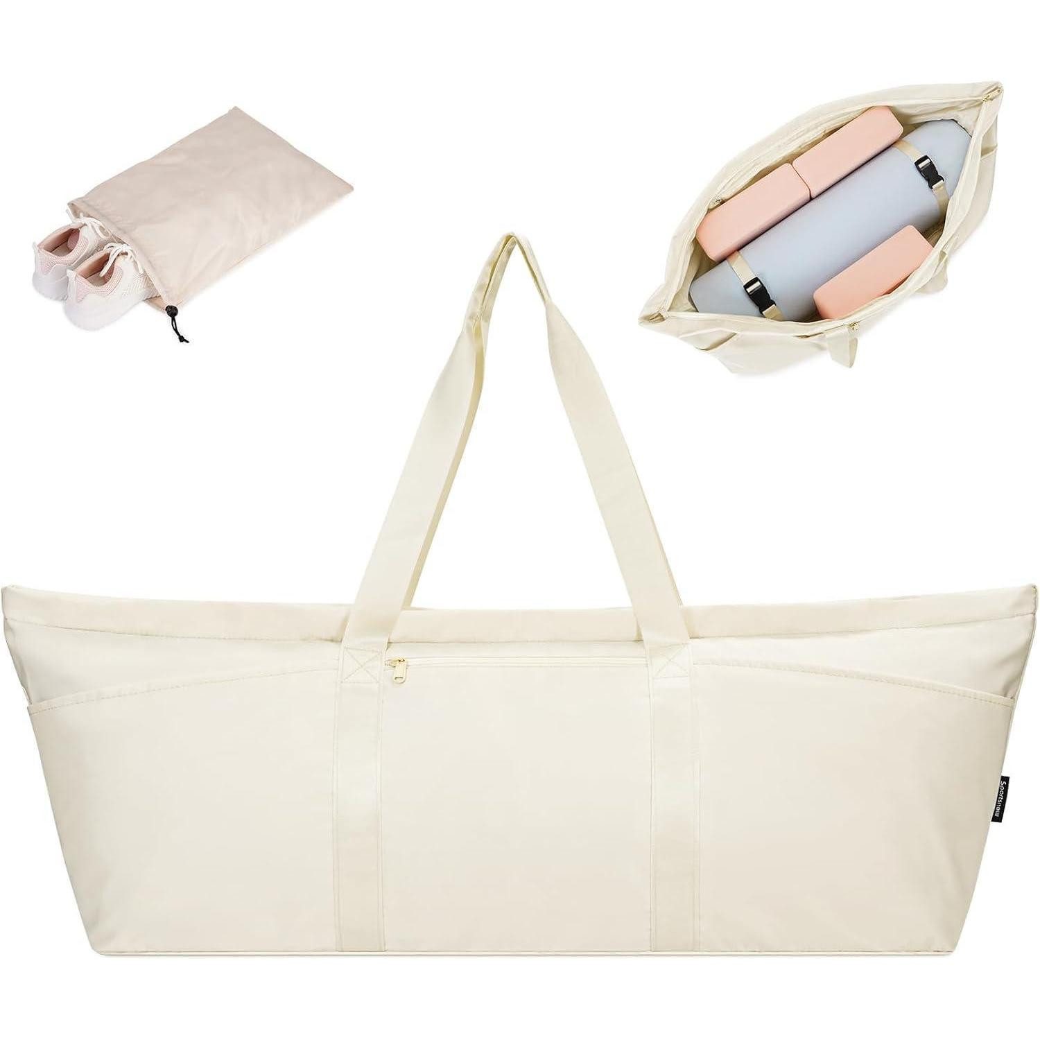 LuxusKollektion Sporttasche Sporttasche Damen Herren Yogatasche Groß mit Nassfach & Schuhtasche