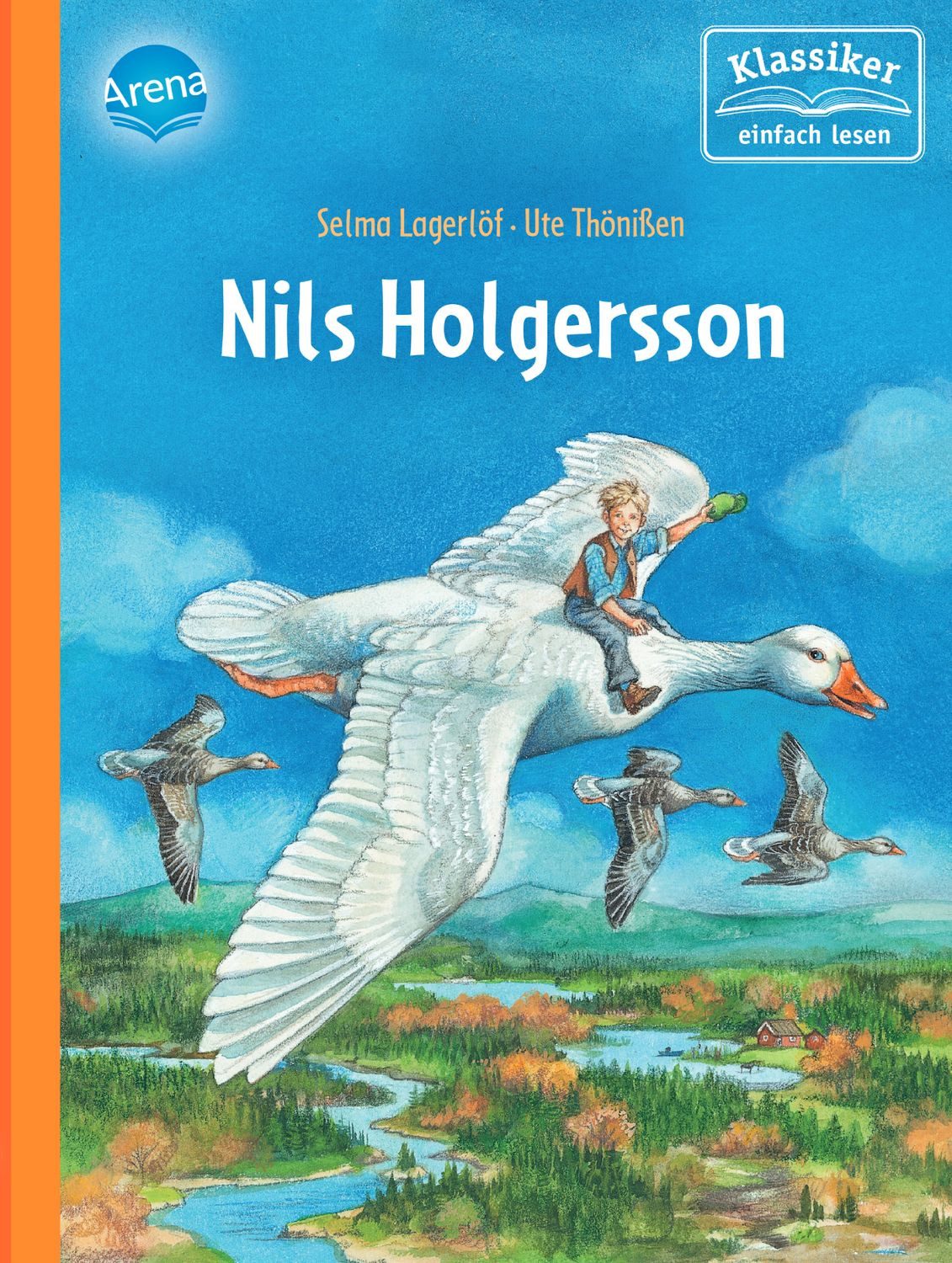 Kinderbuch Nils Holgersson Klassiker einfach lesen Selma Lagerlöf, Maria Seidemann