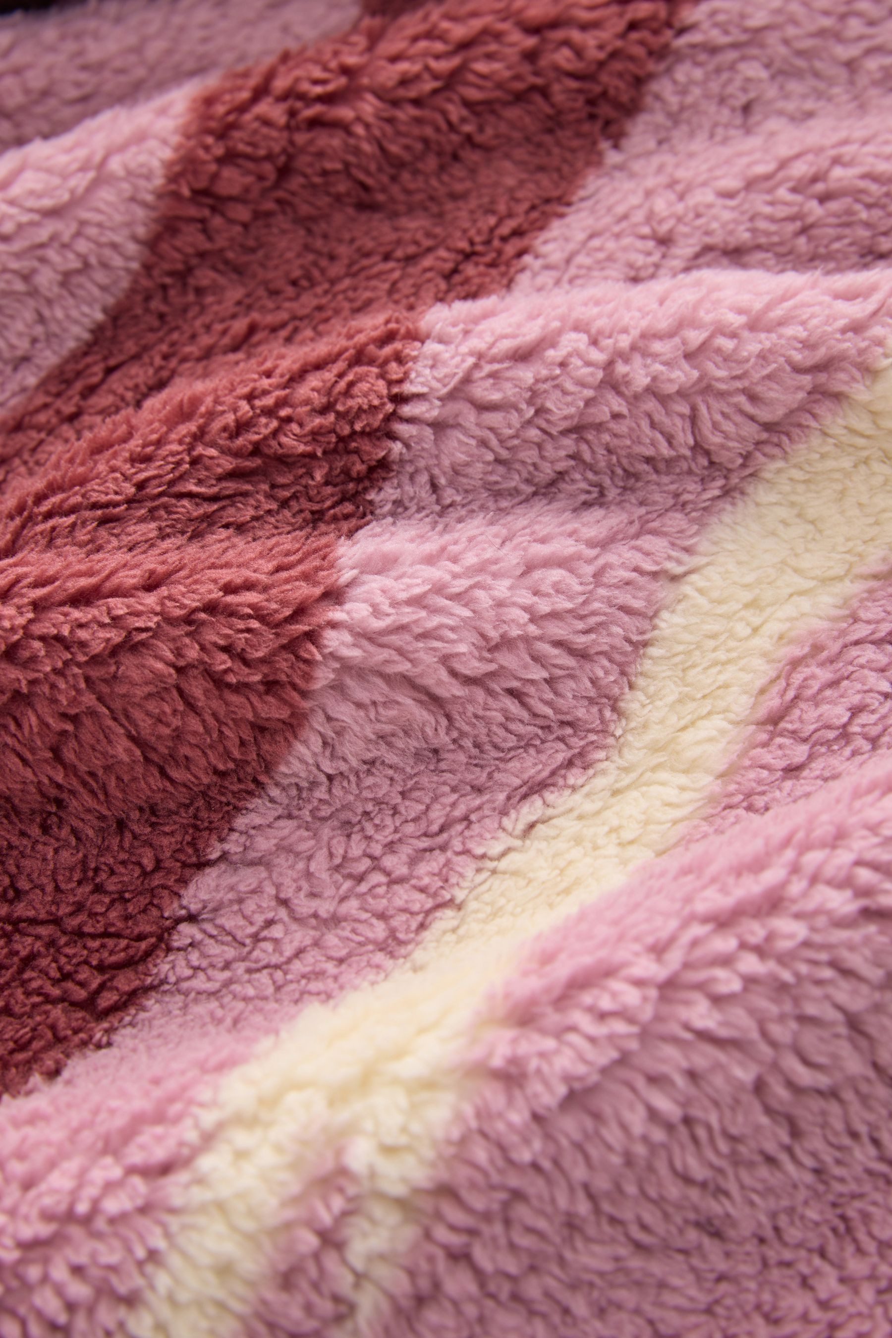 Next Damenbademantel Morgenmantel aus Teddyborg, Polyester (recycelt) günstig online kaufen