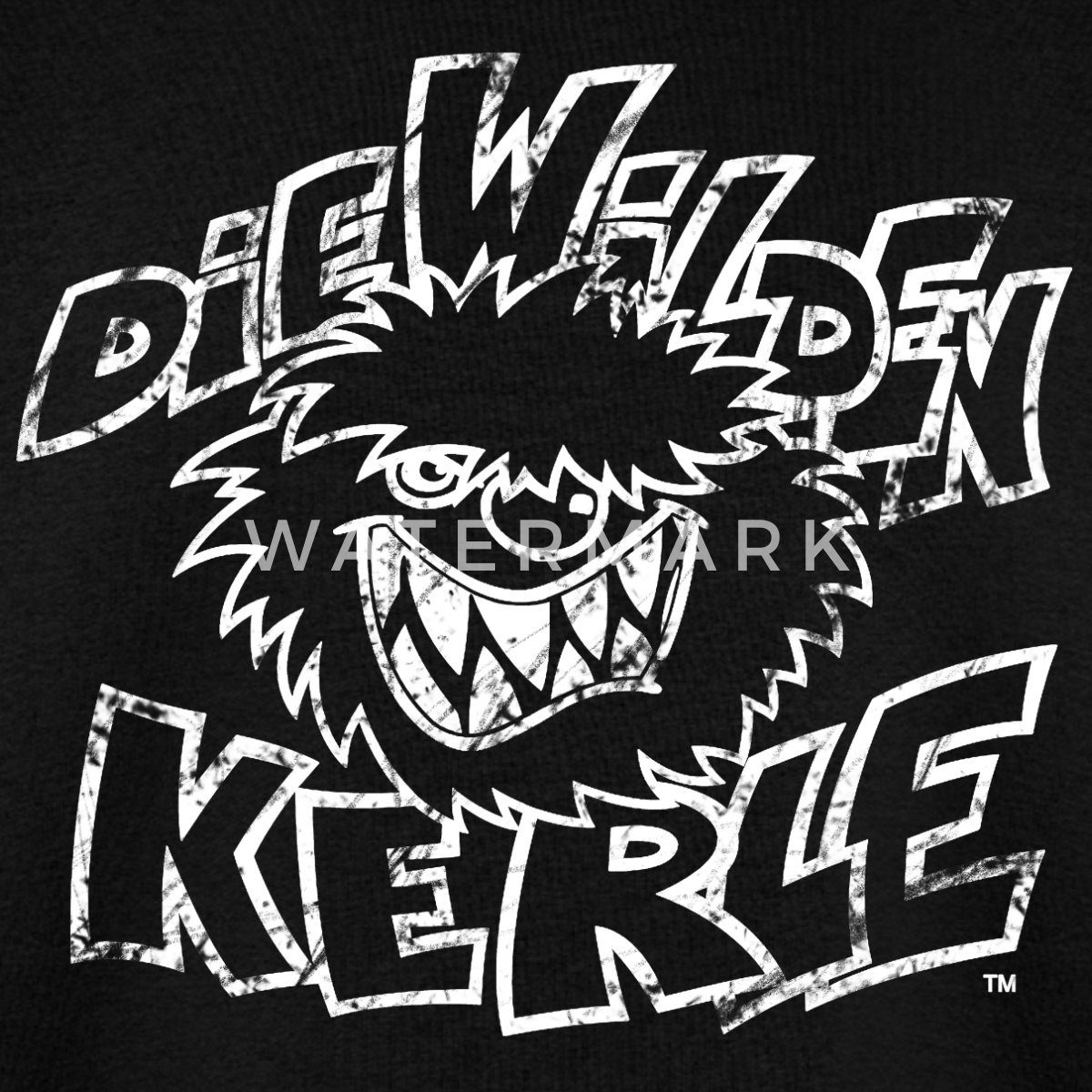 Spreadshirt Sweatshirt Die Wilden Kerle Used Look Herren Premium Pullover (1-tlg) – Bild 2 von 5
