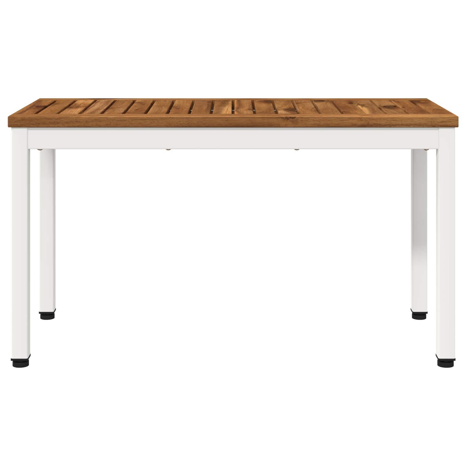 vidaXL Gartenbank Gartenbank 80,5 x 35 x 45 cm Massivholz Rechtwinklig (1-St)