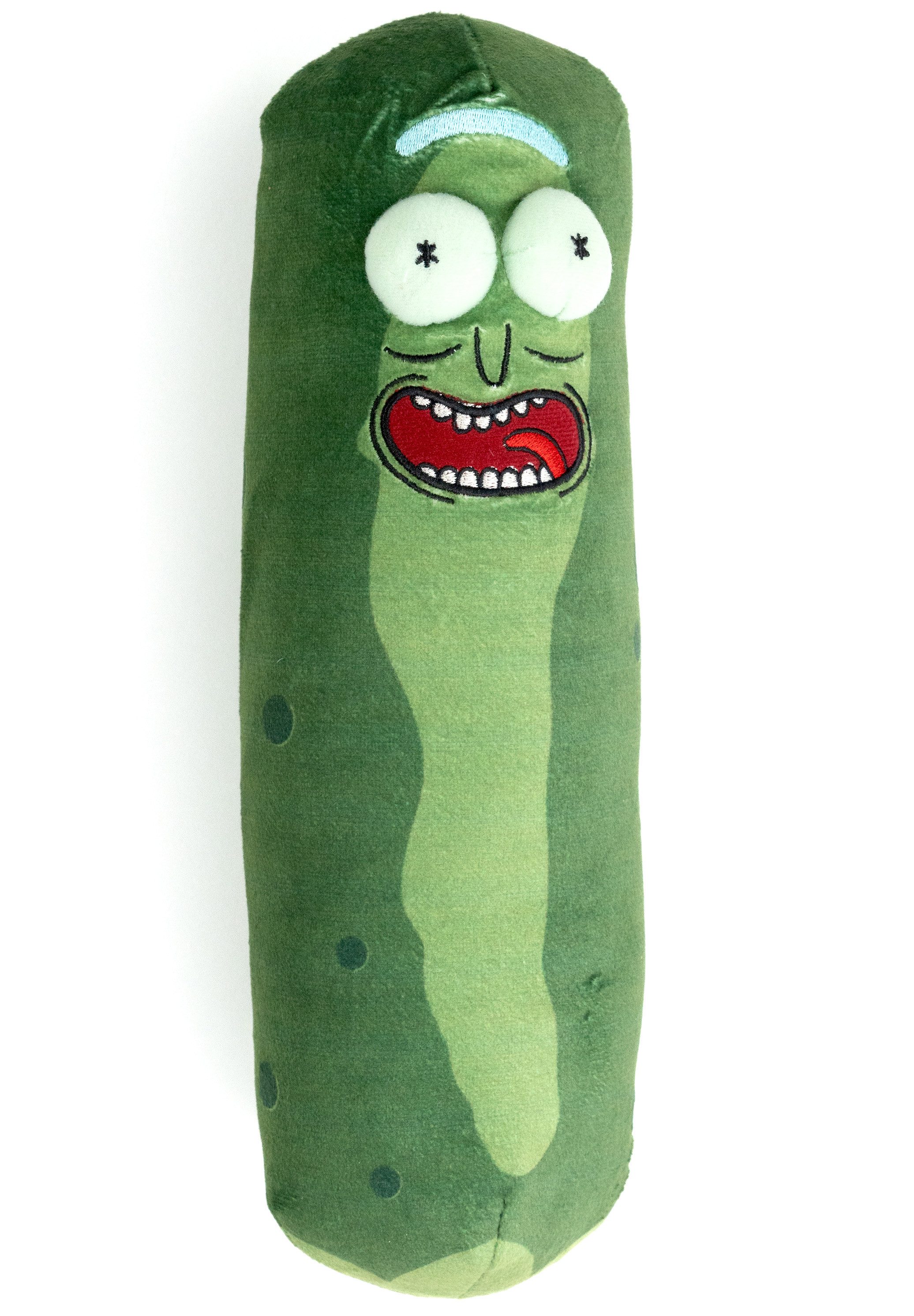 United Labels® Dekokissen Rick and Morty Pickle Rick Kissen Plüsch Gurke Dekokissen 28 x 8 cm