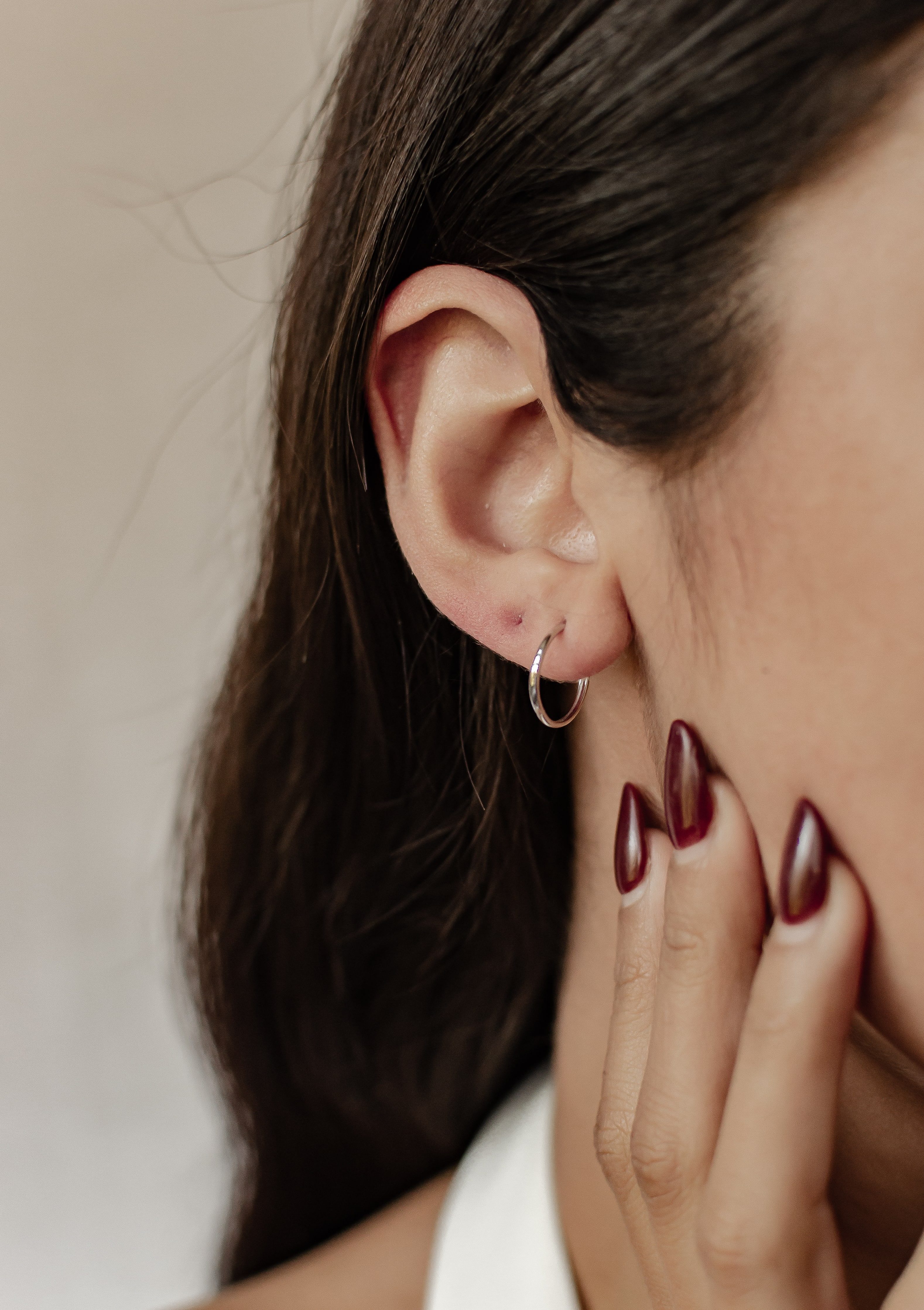 Dear Me Paar Creolen Gold 585 Gelbgold Weißgold, Klein Mittel Groß, Damen K günstig online kaufen