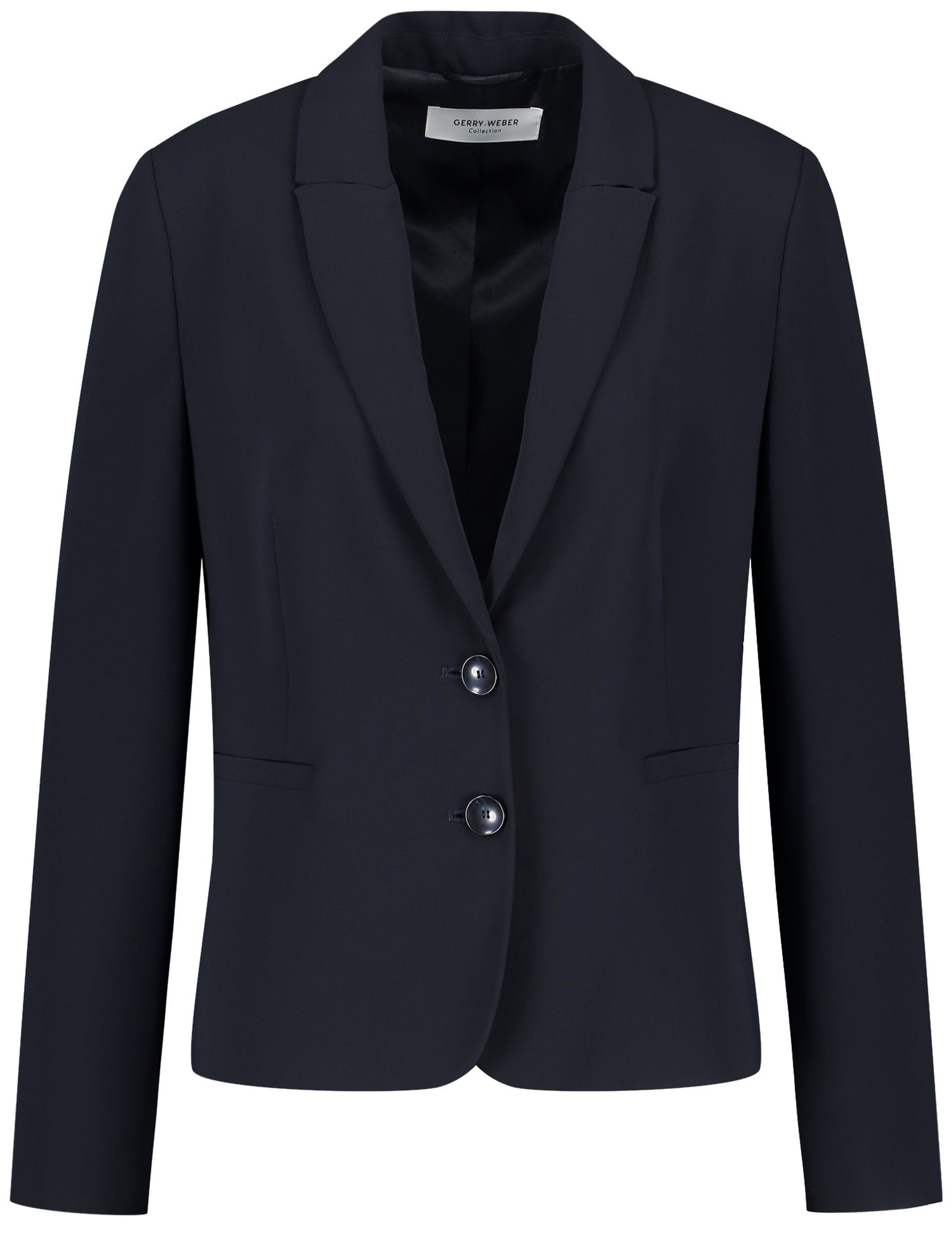 GERRY WEBER Kurzblazer Klassischer Blazer mit Reverskragen