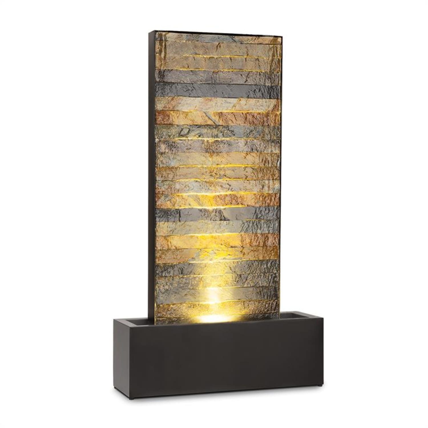 blumfeldt Wasserspiel Raincastle Gartenbrunnen, 60 cm Breite