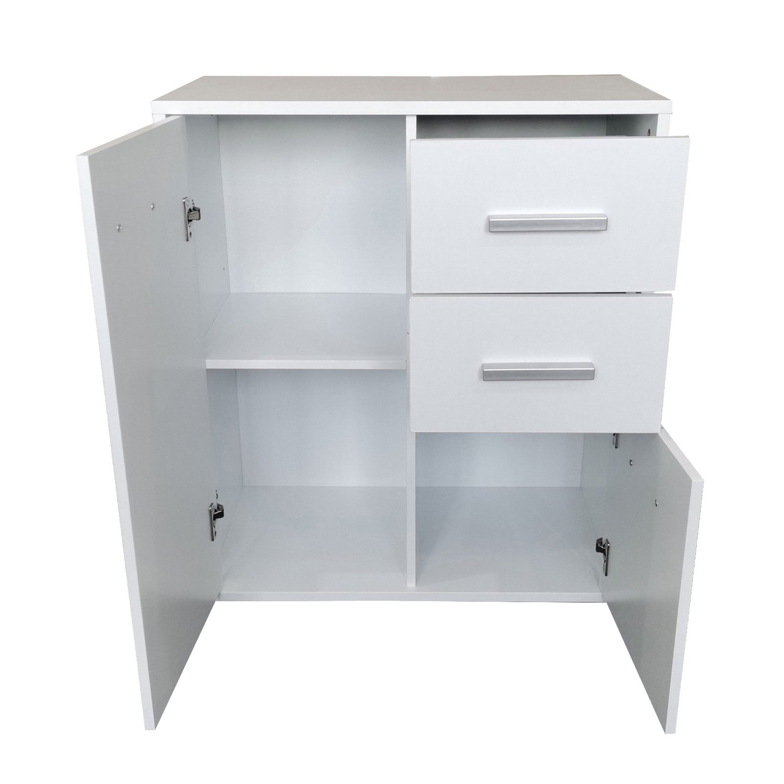 HTI-Line Kommode Kommode Nina mit zwei Schubladen (Stück, 1 St., 1 Kommode), Anrichte Sideboard Schrank