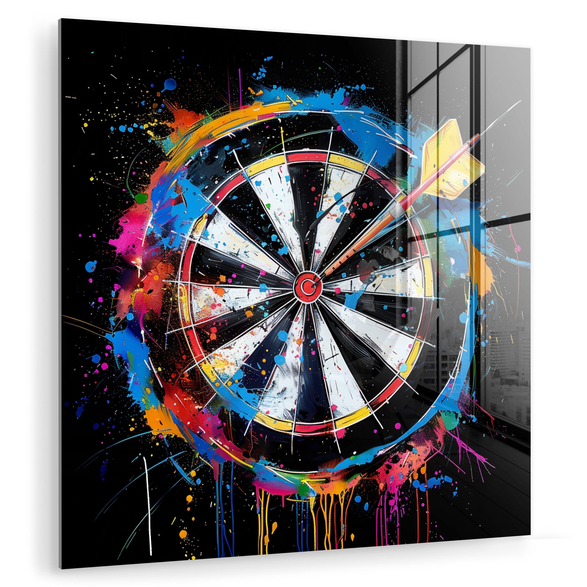 MuchoWow Acrylglasbild Graffiti - Sport - günstig online kaufen