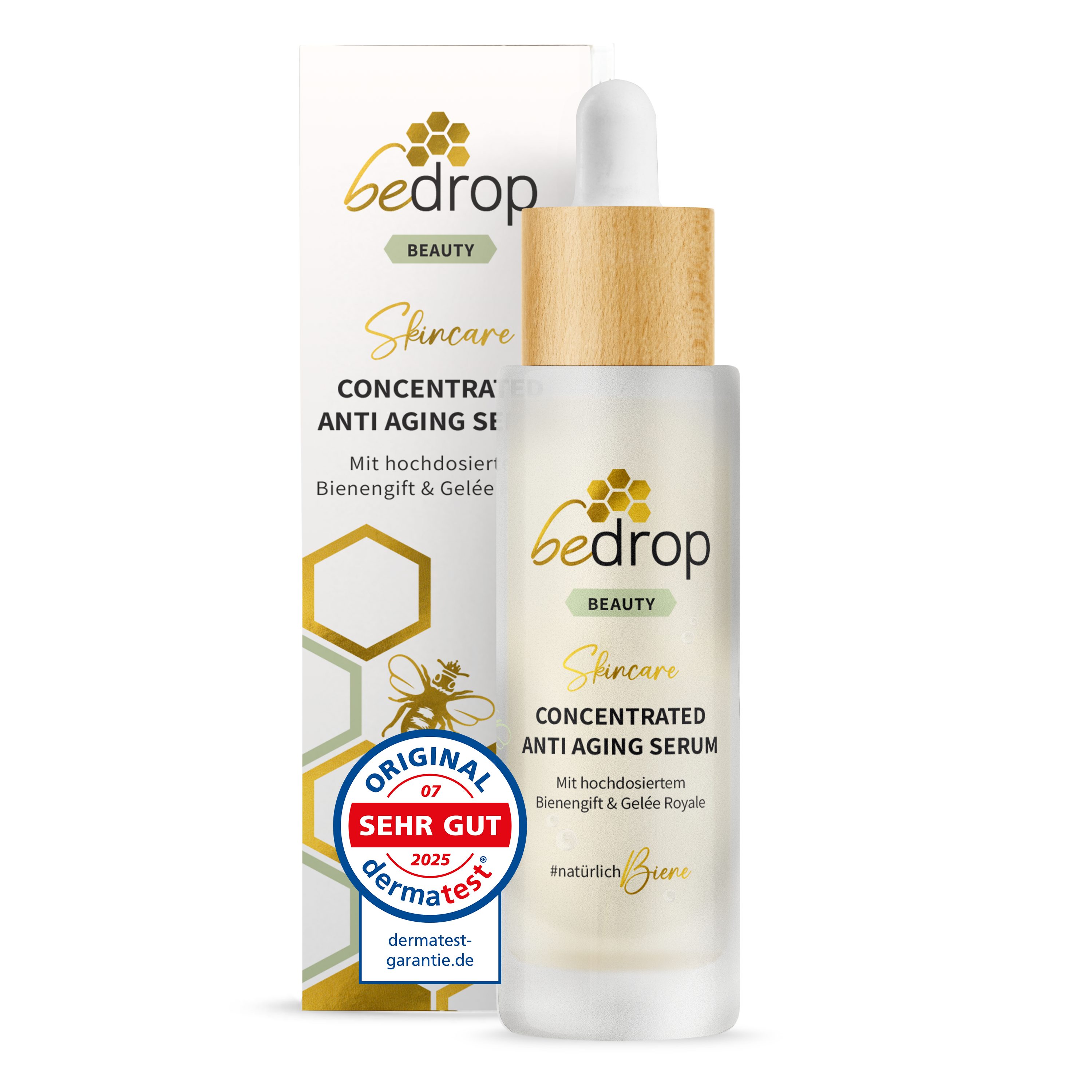 Anti-Falten-Serum CONCENTRATED ANTI AGING SERUM mit hochdosiertem Bienengift - 30ml