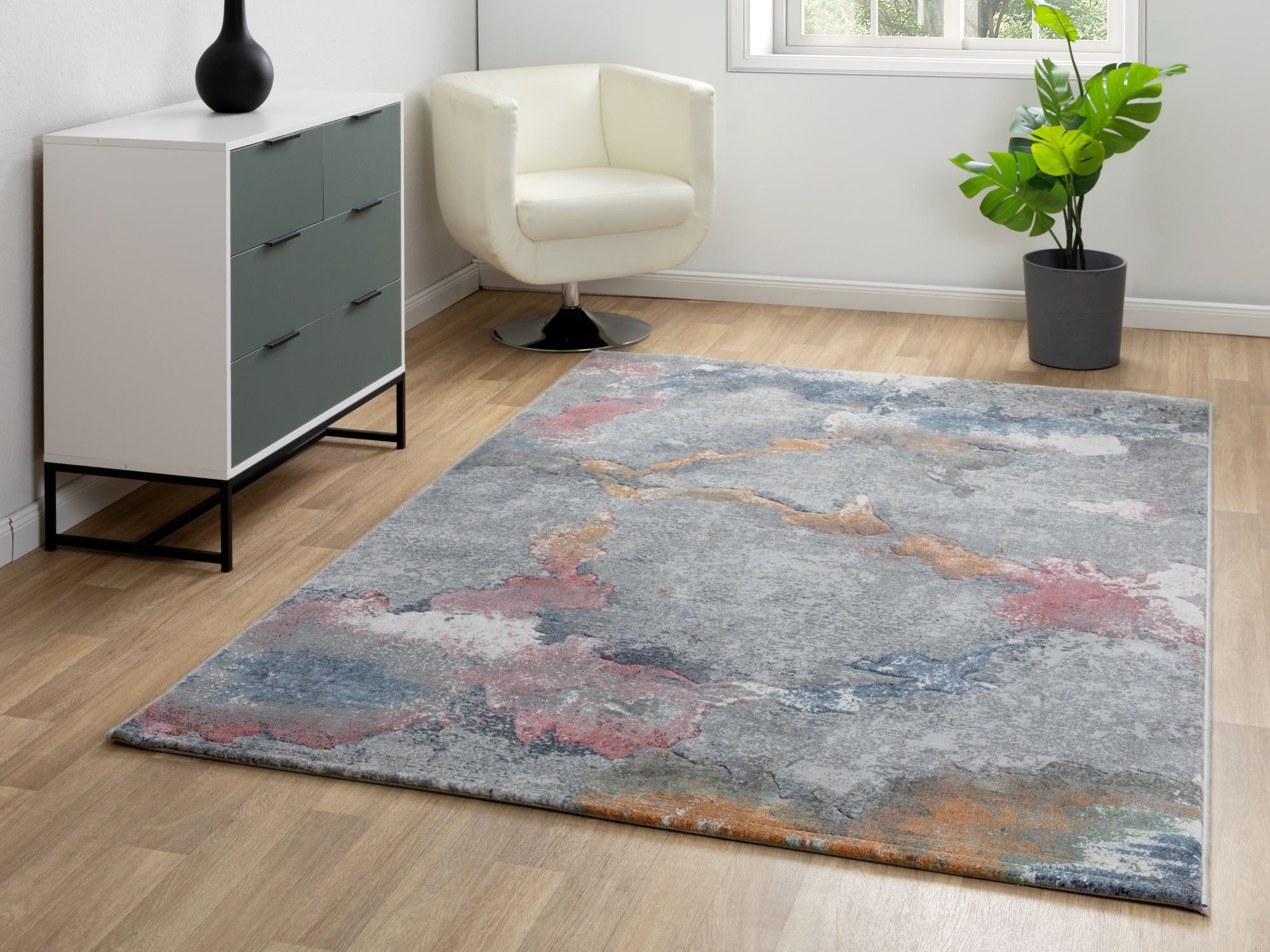 Steffensmeier Teppich Lauro - Vintage, Rechteckig, Kurzflor Teppich, Wohnzi günstig online kaufen