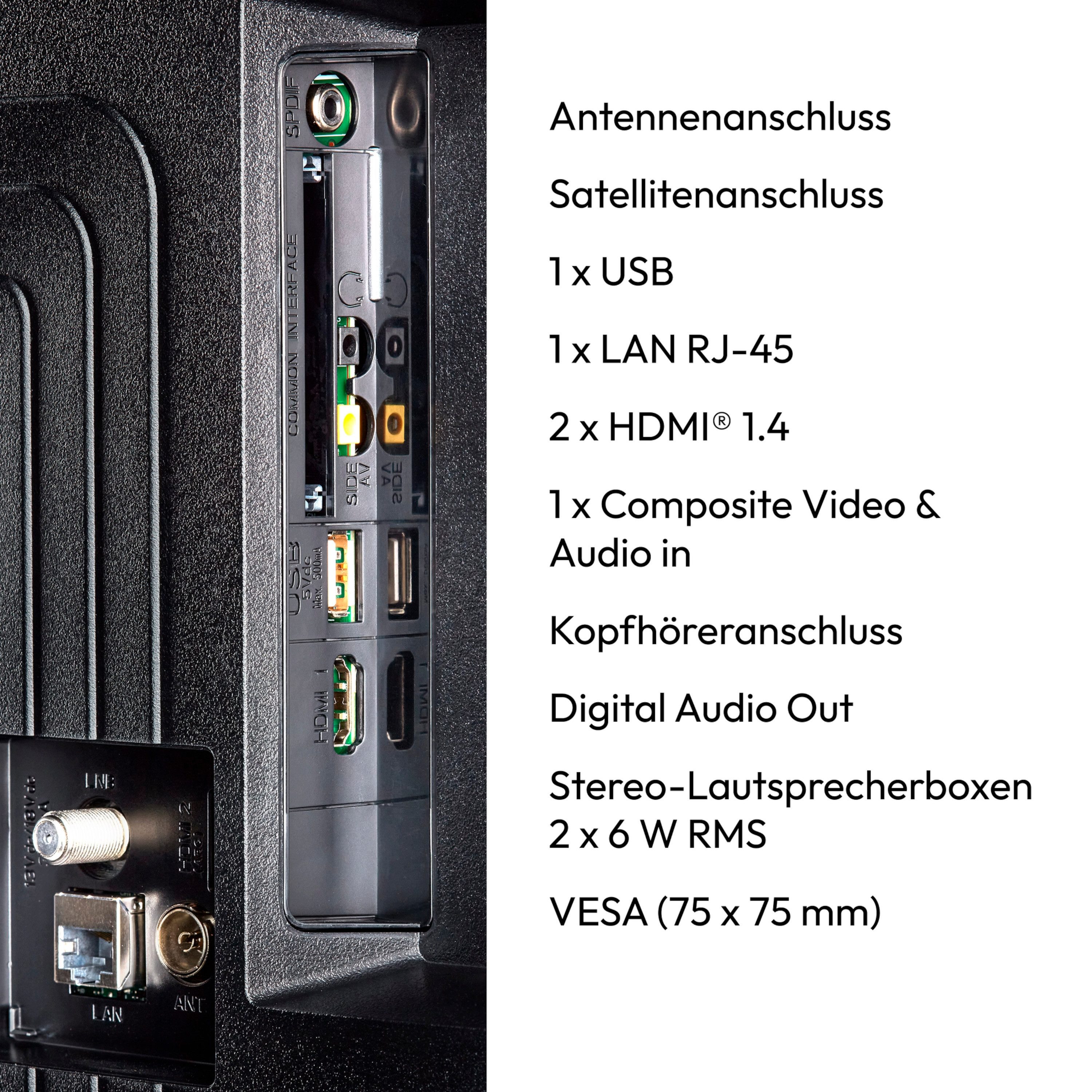 Medion® MD832101 LCD-LED Fernseher (80 ...