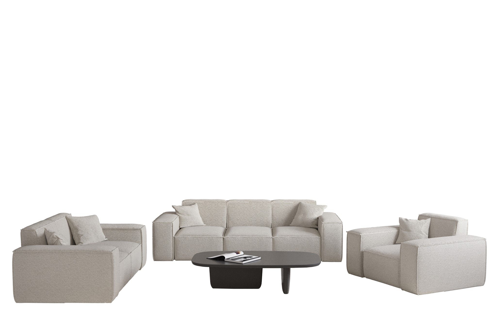 Fun Möbel Polstergarnitur Sofaset Designersofa CELES günstig online kaufen