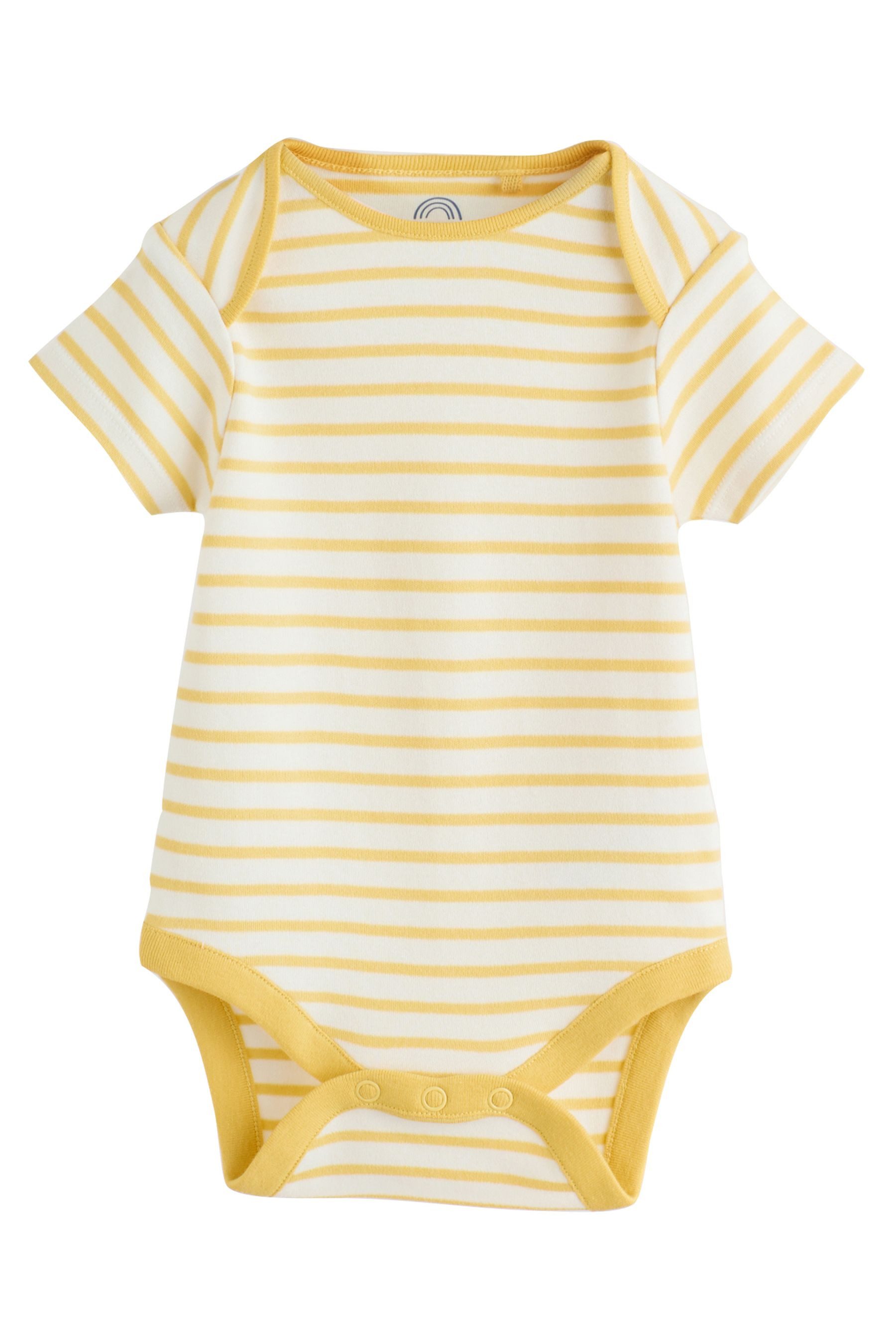 Next Kurzarmbody Kurzärmelige Baby Bodysuits im 5er-Pack (5-tlg)