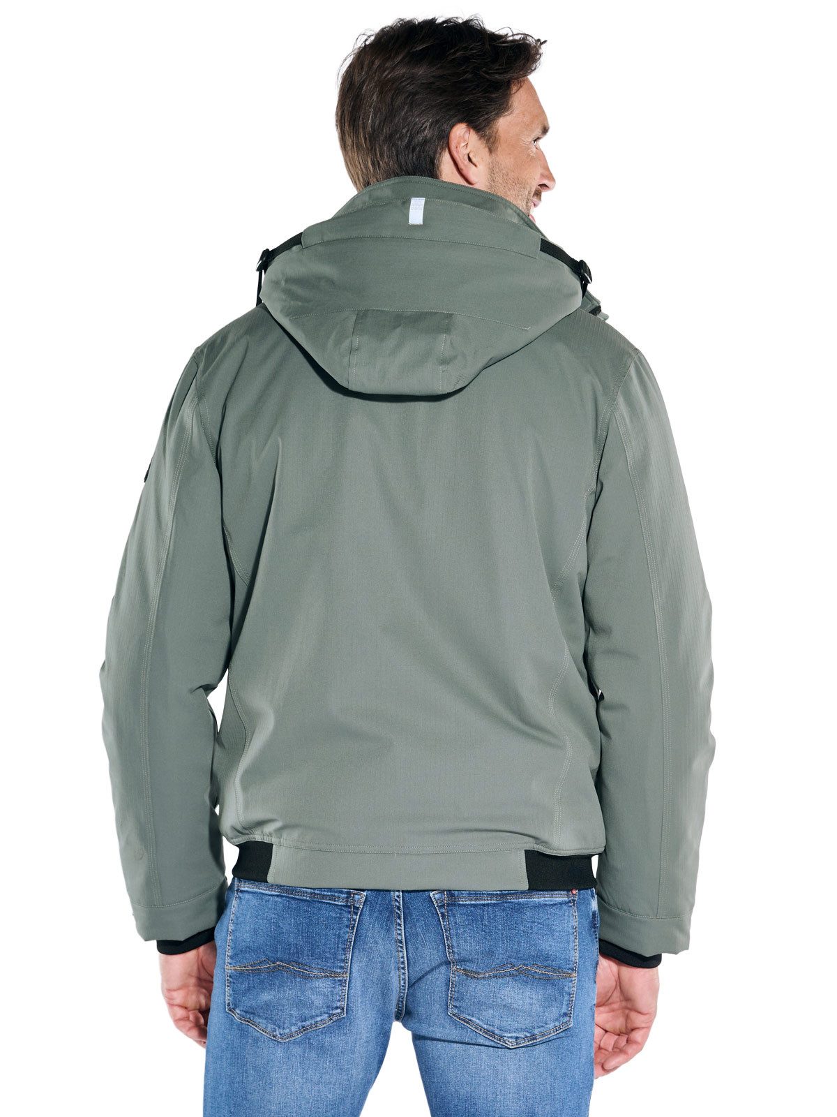 Engbers Kurzjacke engbers Herren Funktionsjacke, Khaki günstig online kaufen