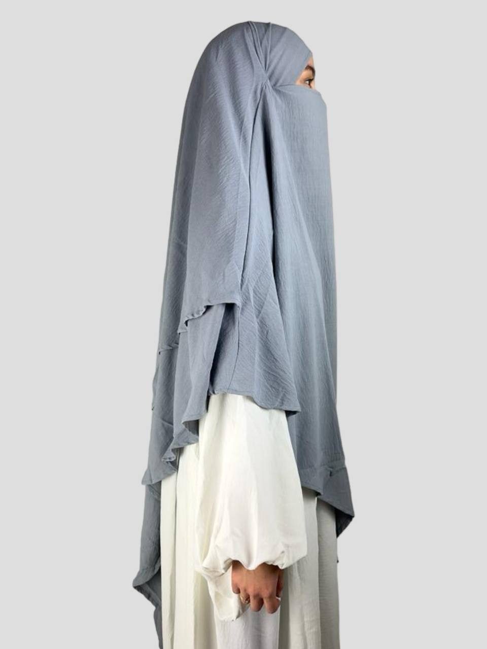 Aymasal Kopftuch Zweilagiger Khimar Aqsa Jazz günstig online kaufen