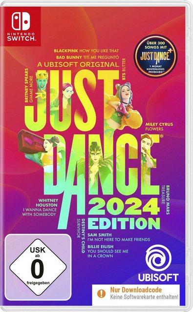 NSW Just Dance 2024 Edition (Code in a box) Nintendo Switch