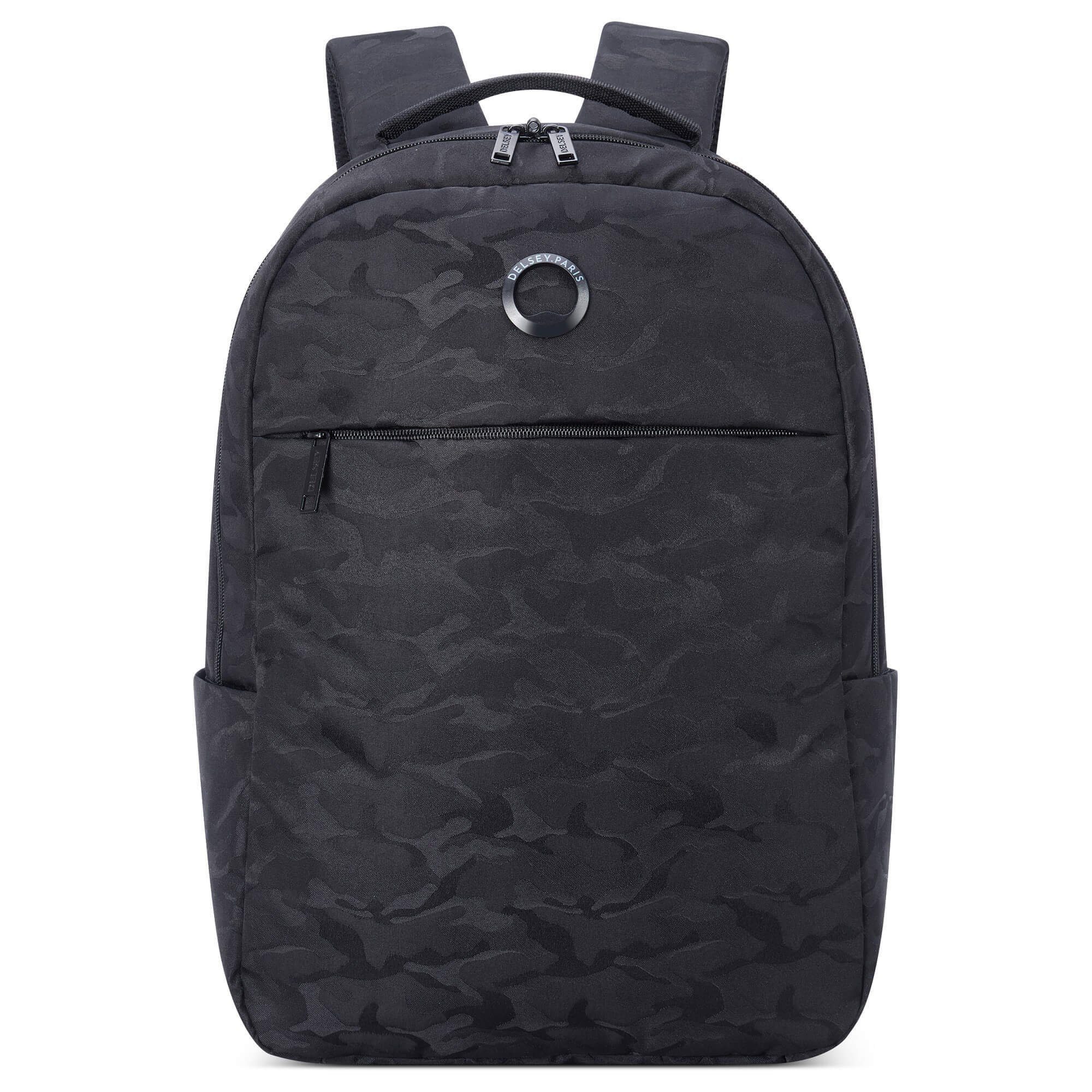 Delsey Laptoprucksack Citypak - Rucksack 15.6" 44 cm schwarz tarnung