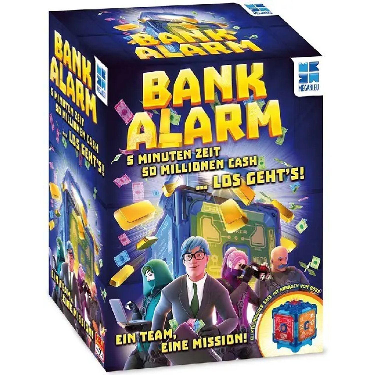 MEGABLEU Spiel Bank Alarm (Spiel)