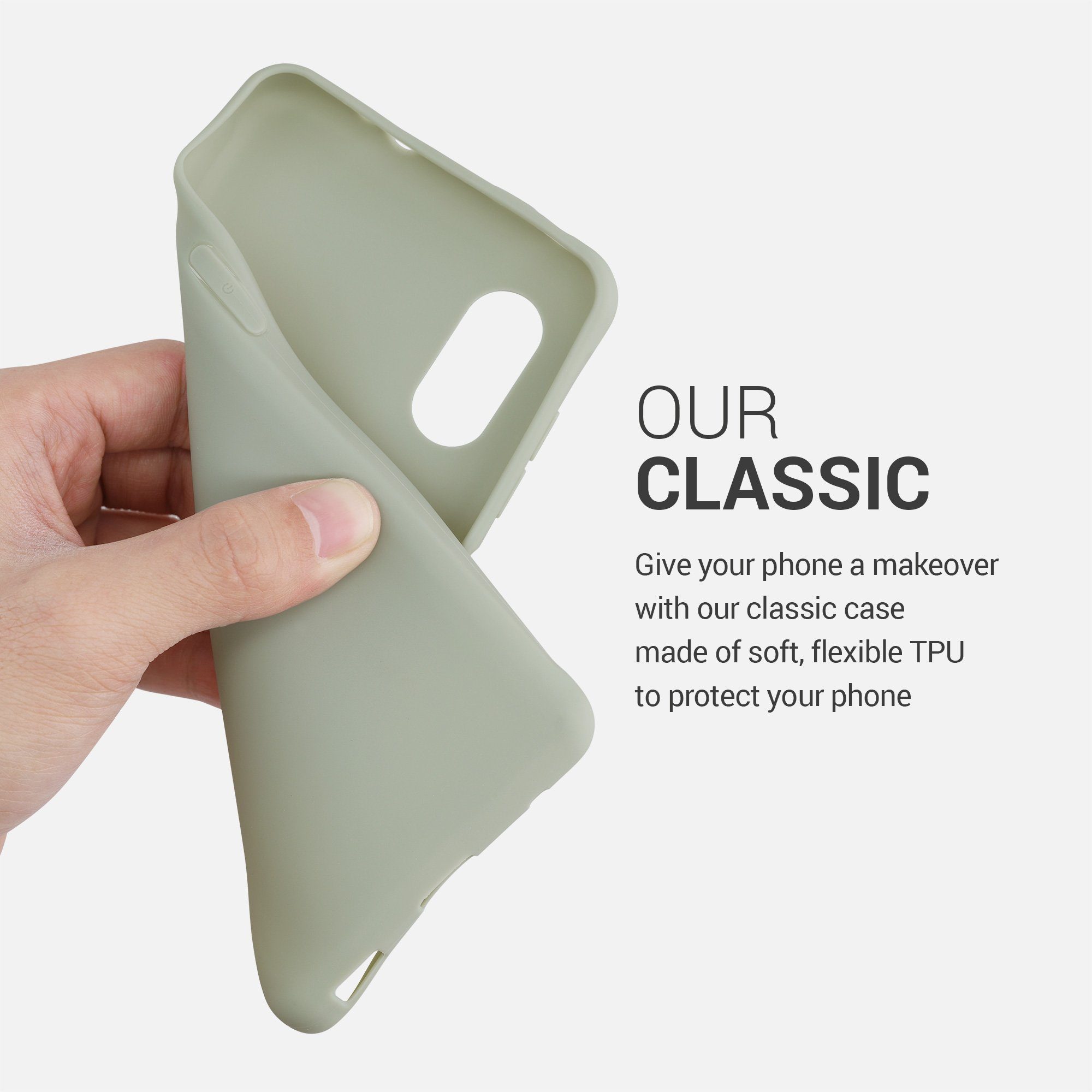 kwmobile Handyhülle Hülle für Samsung Galaxy Xcover Pro, Hülle Silikon - Soft Handyhülle - Handy Case Cover