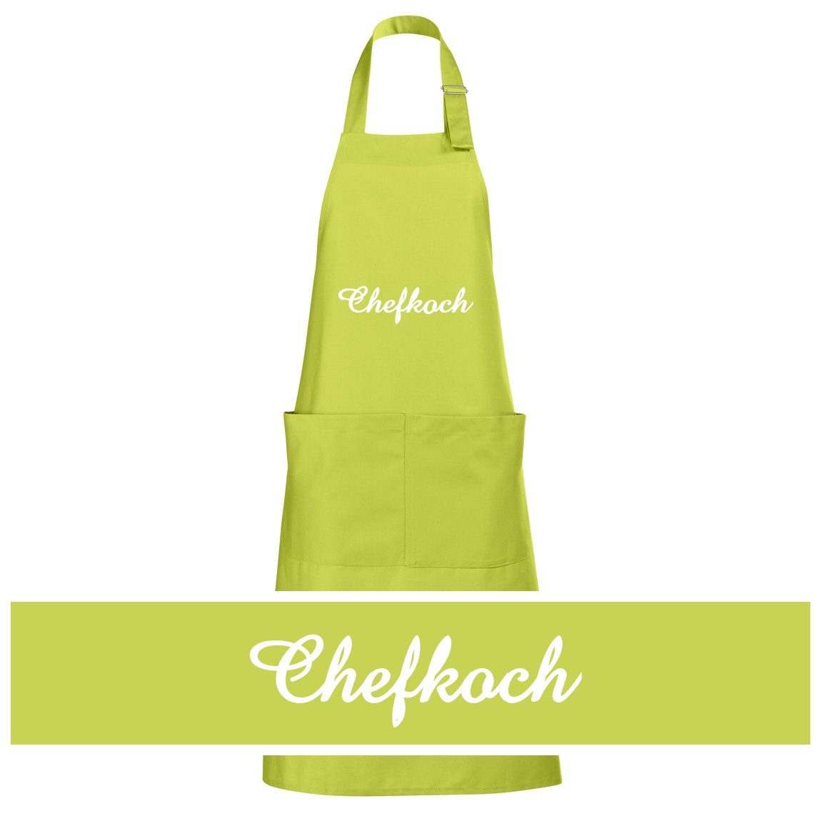 Schnoschi Kochschürze Hochwertige Küchenschürze mit Chefkoch günstig online kaufen