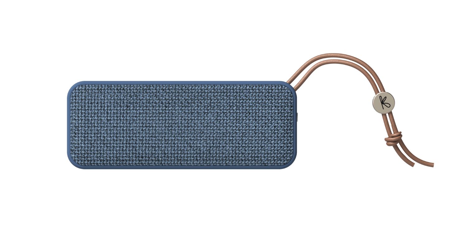 KREAFUNK Kreafunk aGROOVE mini Bluetooth Lautsprecher Lautsprecher (Kreafunk aGROOVE mini Bluetooth Lautsprecher) river blue