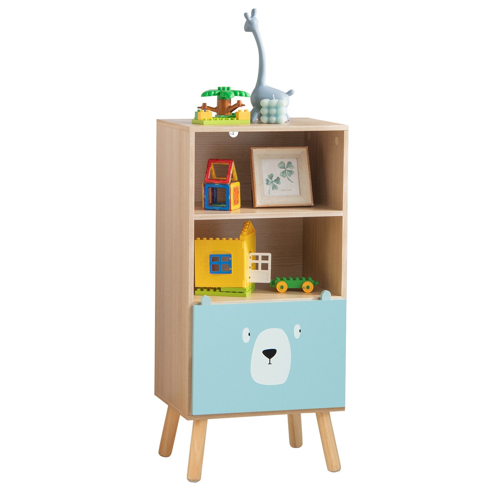 COSTWAY Bücherregal Spielzeugschrank, 40,5 x 29 günstig online kaufen