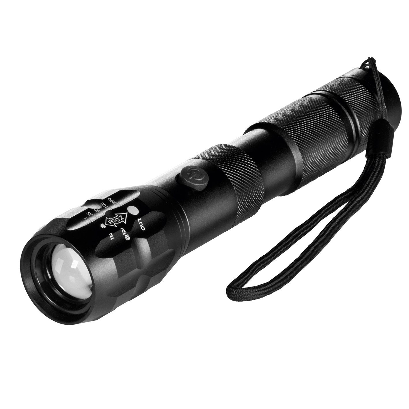 Vortex TS8 Outdoor-Taschenlampe Wiederaufladbar – 240 Lumen, 2200 MAh Akku, Alarmfunktion, Wasserdicht