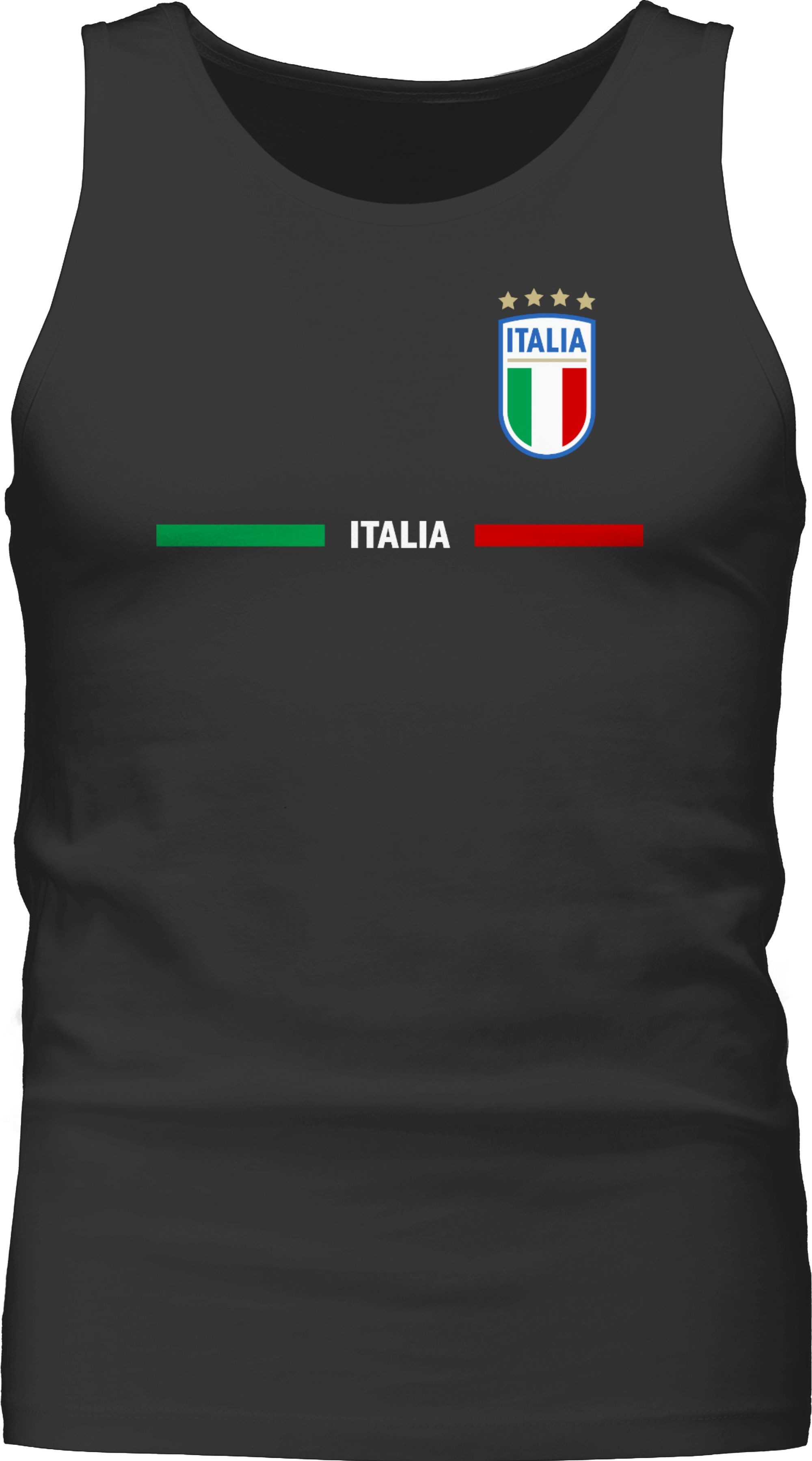 Shirtracer Tanktop Italien Trikot Wappen, Italia günstig online kaufen