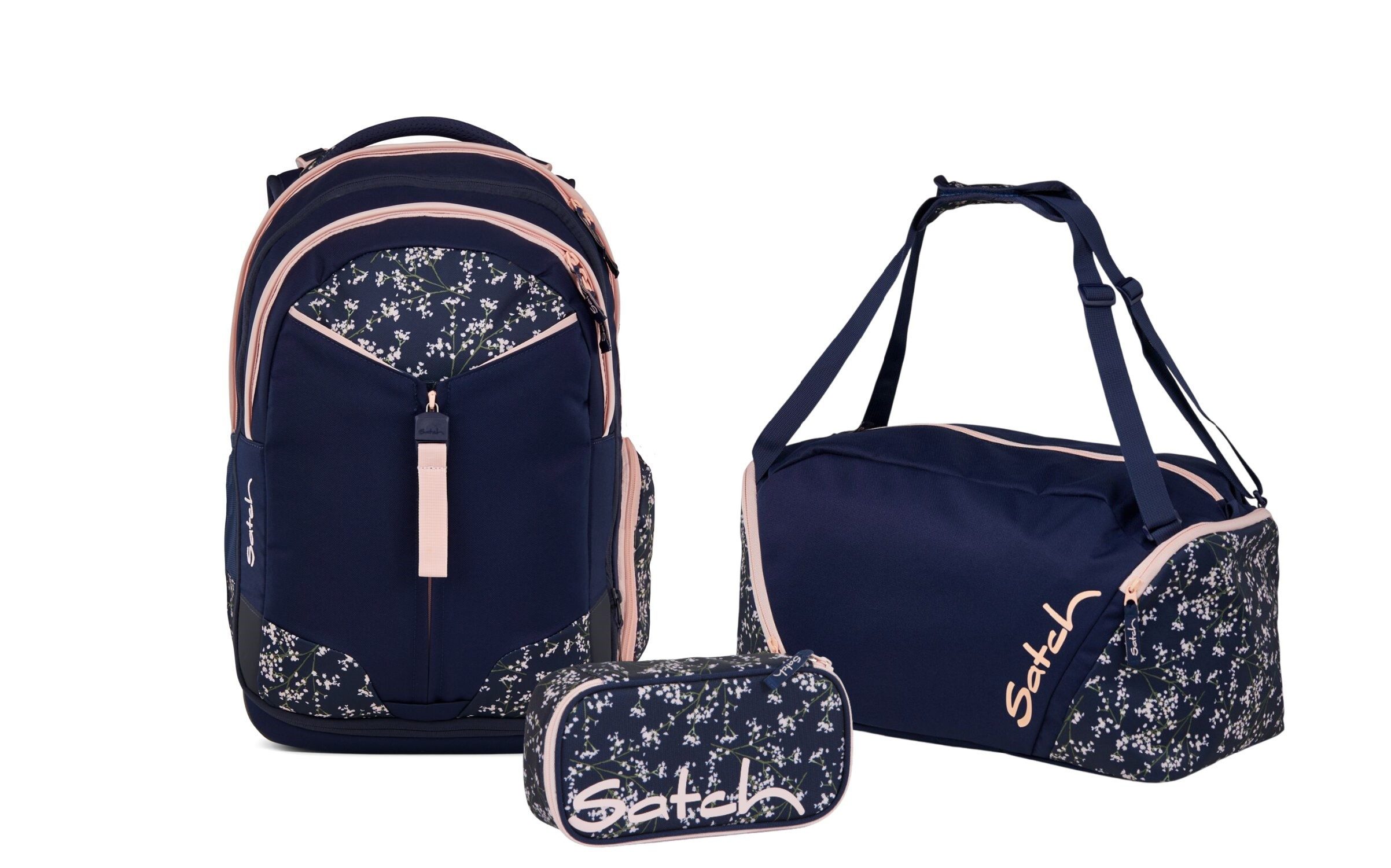 Satch Schulranzen Schulrucksack-Set MATCH Bloomy Breeze günstig online kaufen