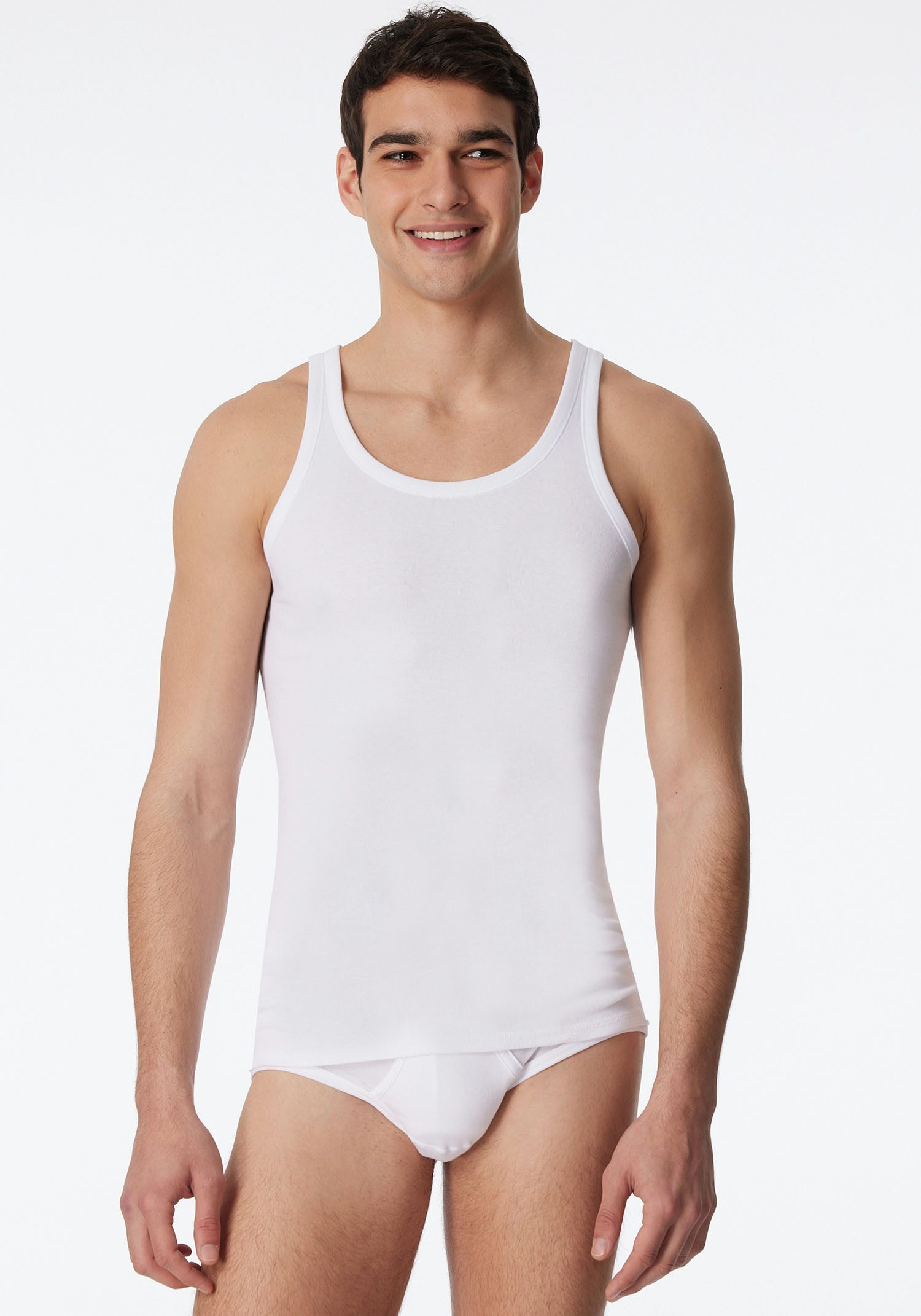 Schiesser Unterhemd Original Classics (3er-Pack) mit Markenlabel günstig online kaufen