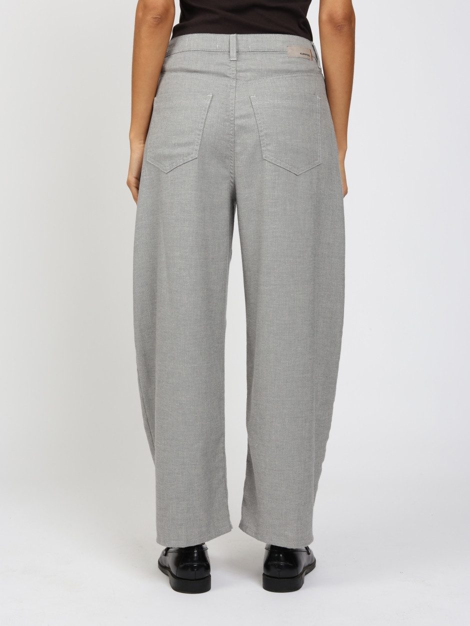 GANG Palazzohose 94ODINA - O-Shape Jeans - Damen Jeans