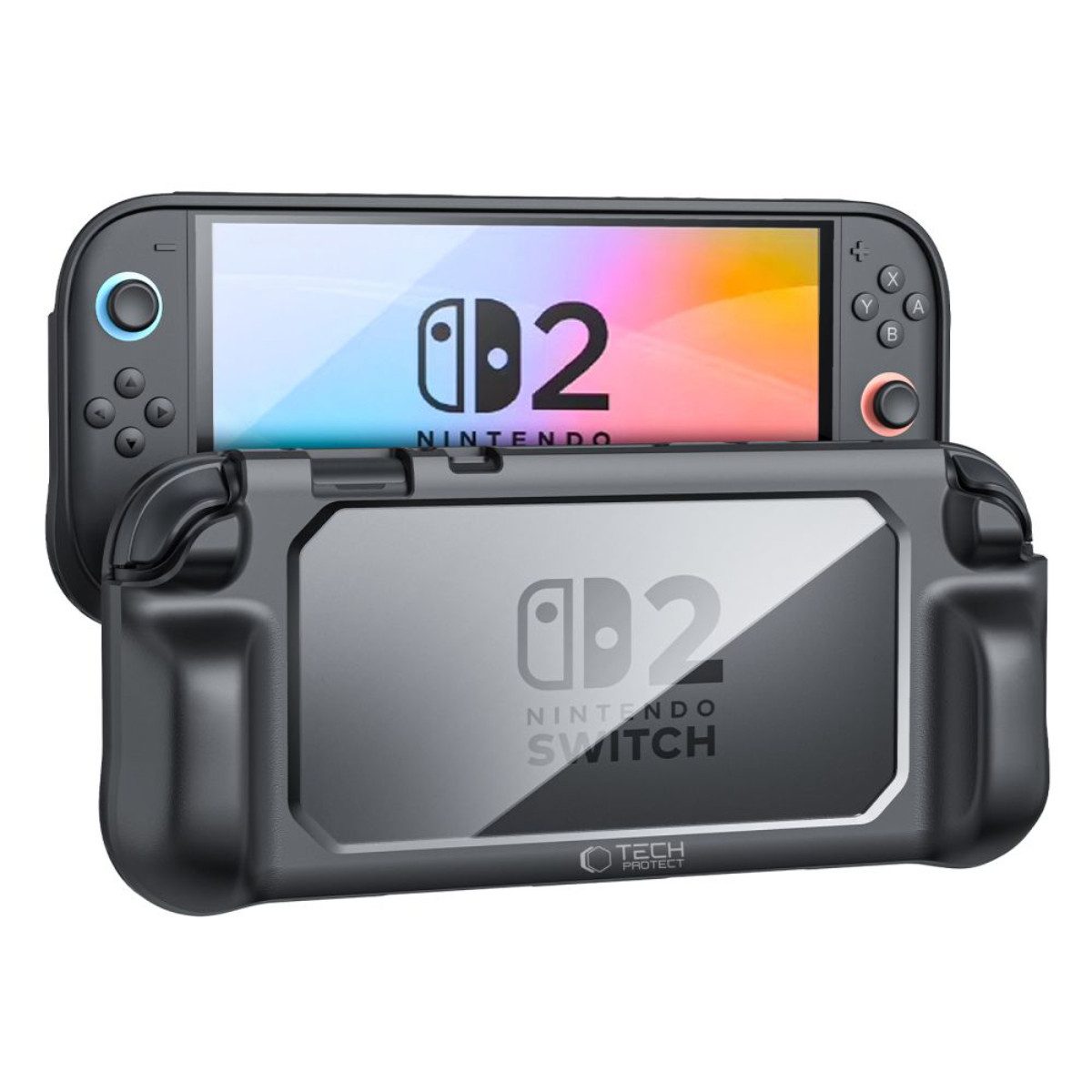 TECH PROTECT Nintendo-Schutzhülle MagMat für Nintendo Switch 2, Stoßfeste Schutzhülle mit ergonomischem Griffdesign