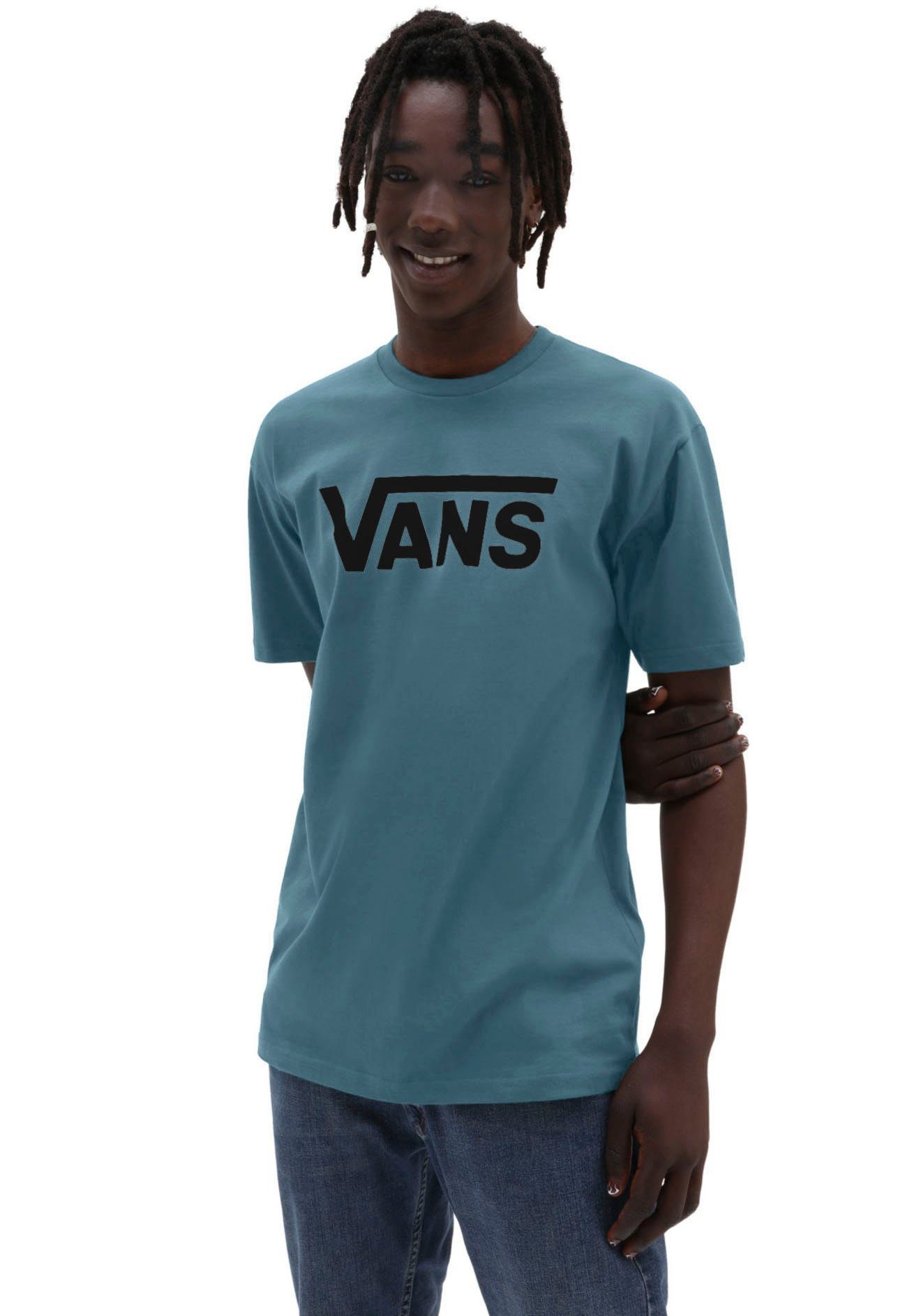 Vans T-Shirt MN VANS CLASSIC mit großem Logoprint blue mirage