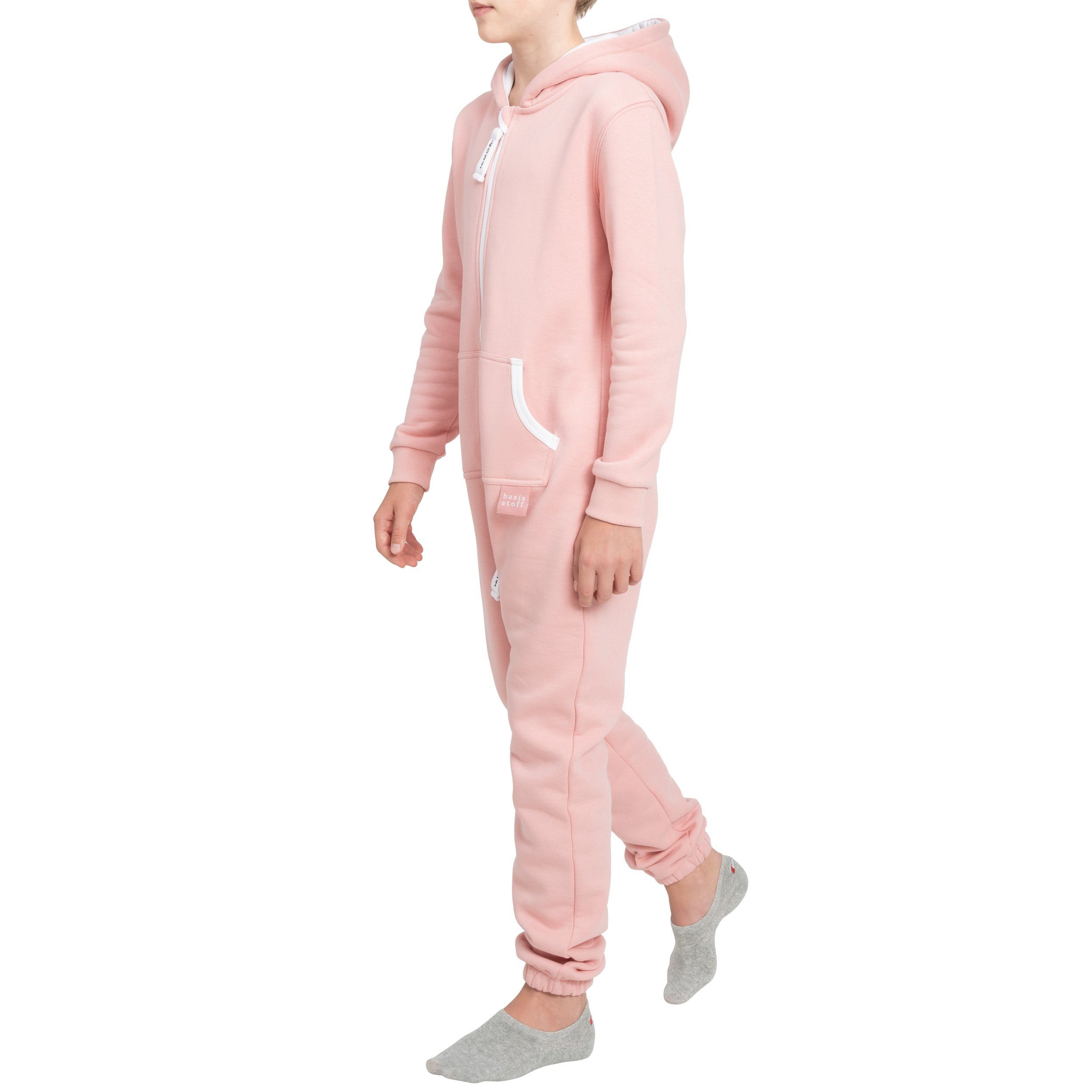 Basisstoff Jumpsuit Yuppie Kinder Jungen Mädchen Overall Onesie Anzug Kids – Bild 2 von 3